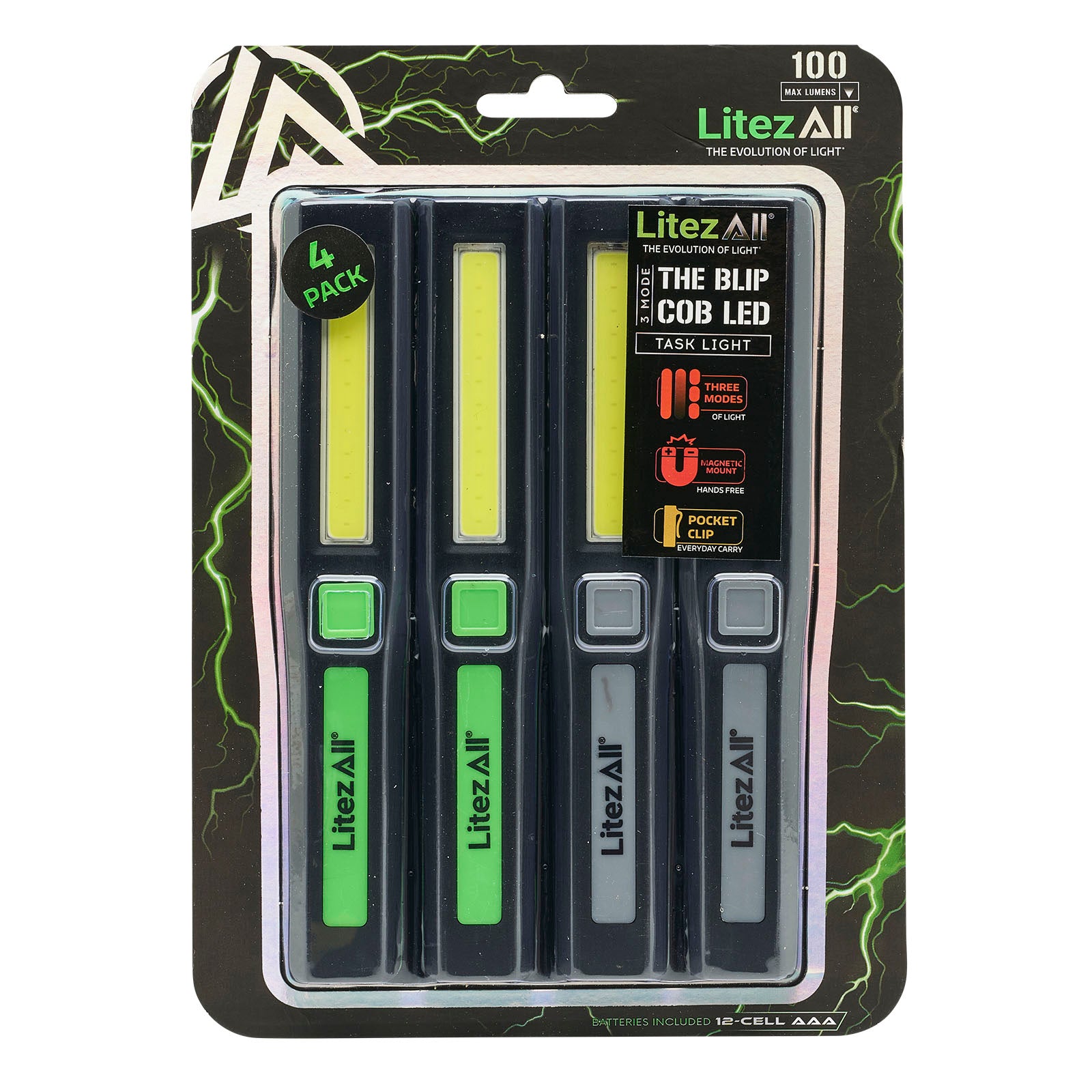 LitezAll COB LED Blip Compact Work Light 4 Pack - LitezAll - 38