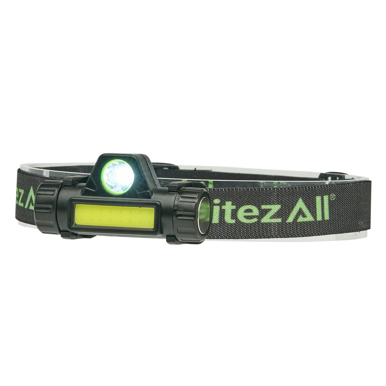 Lampe Frontale LitezAll Quattro Rechargeable LED 250 Lumens - 4 Modes - Avec Lumière Rouge