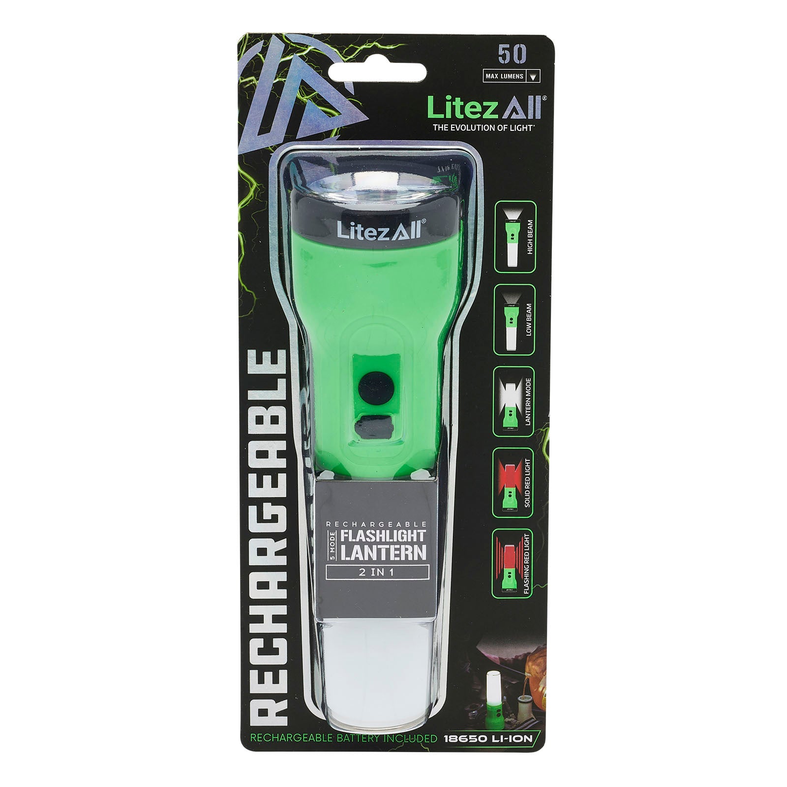 LitezAll Rechargeable Flashlight/Lantern - LitezAll - 27