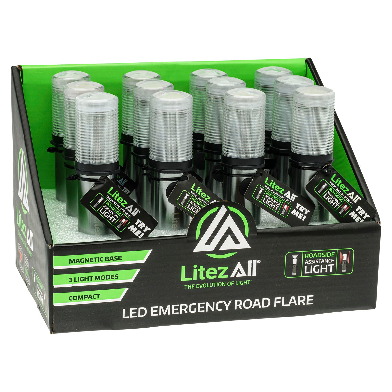 LitezAll COB LED Emergency Road Flare - LitezAll - Work Lights - 15