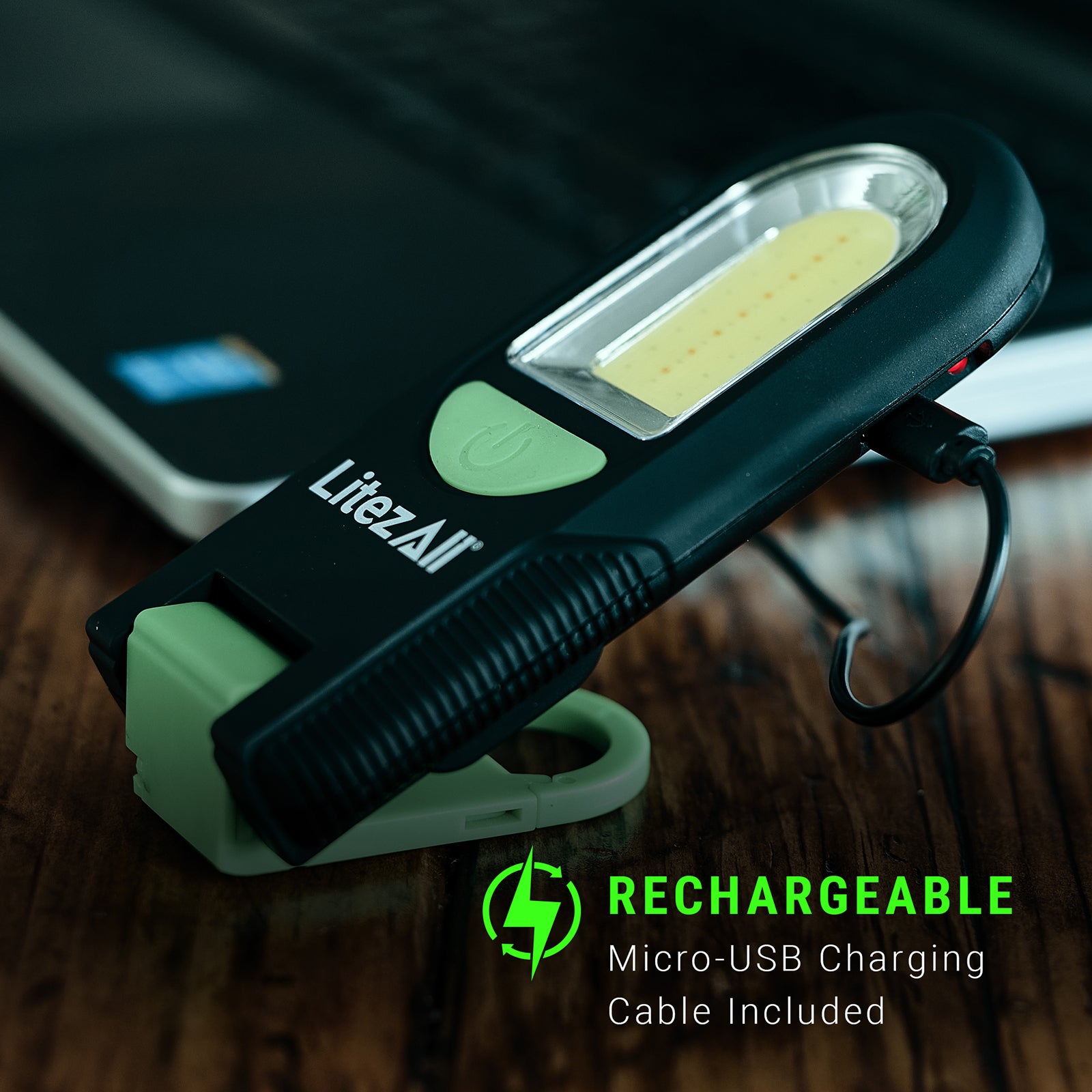 LitezAll® Rechargeable Work Light and Emergency Light