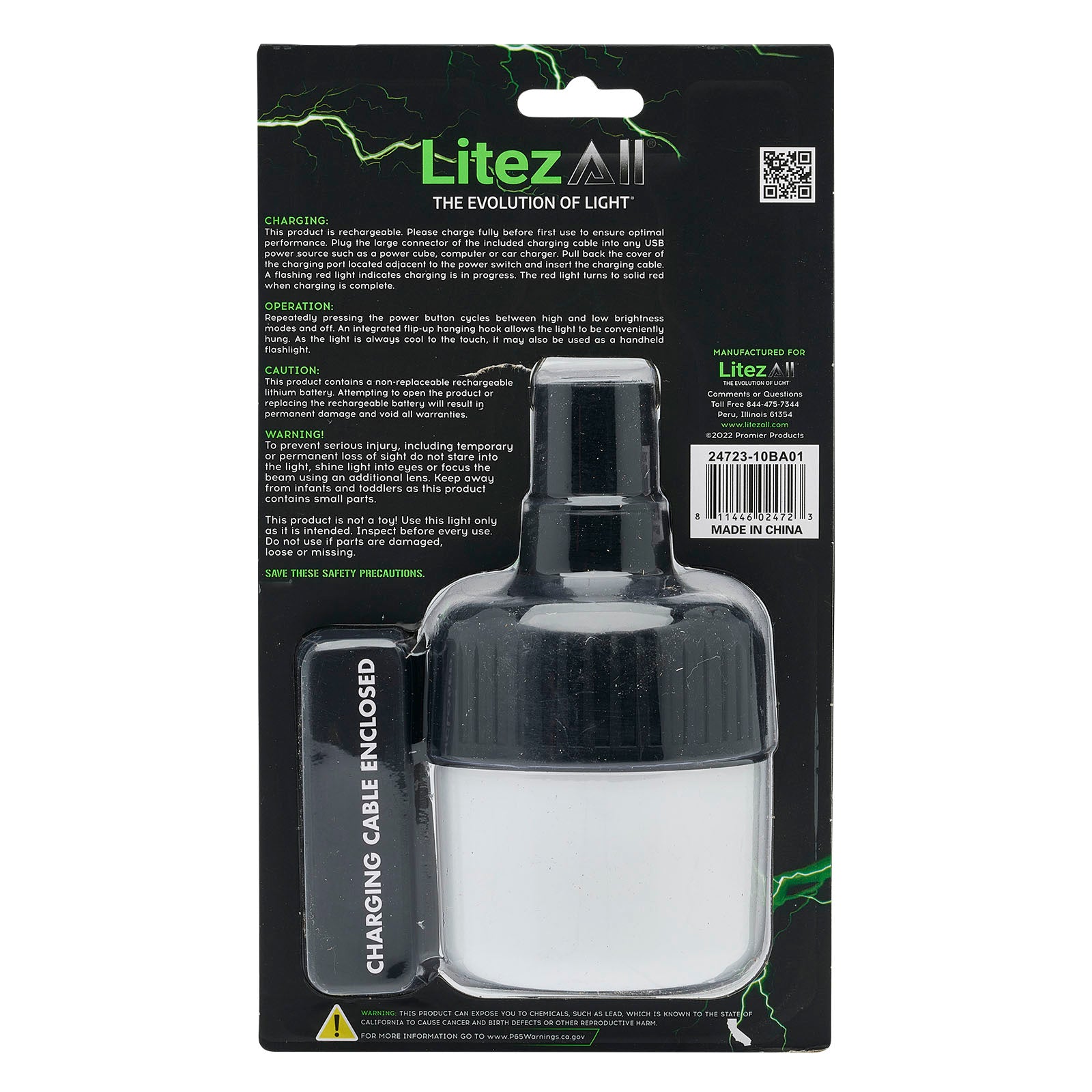 LitezAll Rechargeable 200 Lumen Bulb - LitezAll - Wireless Lighting Solutions - 31