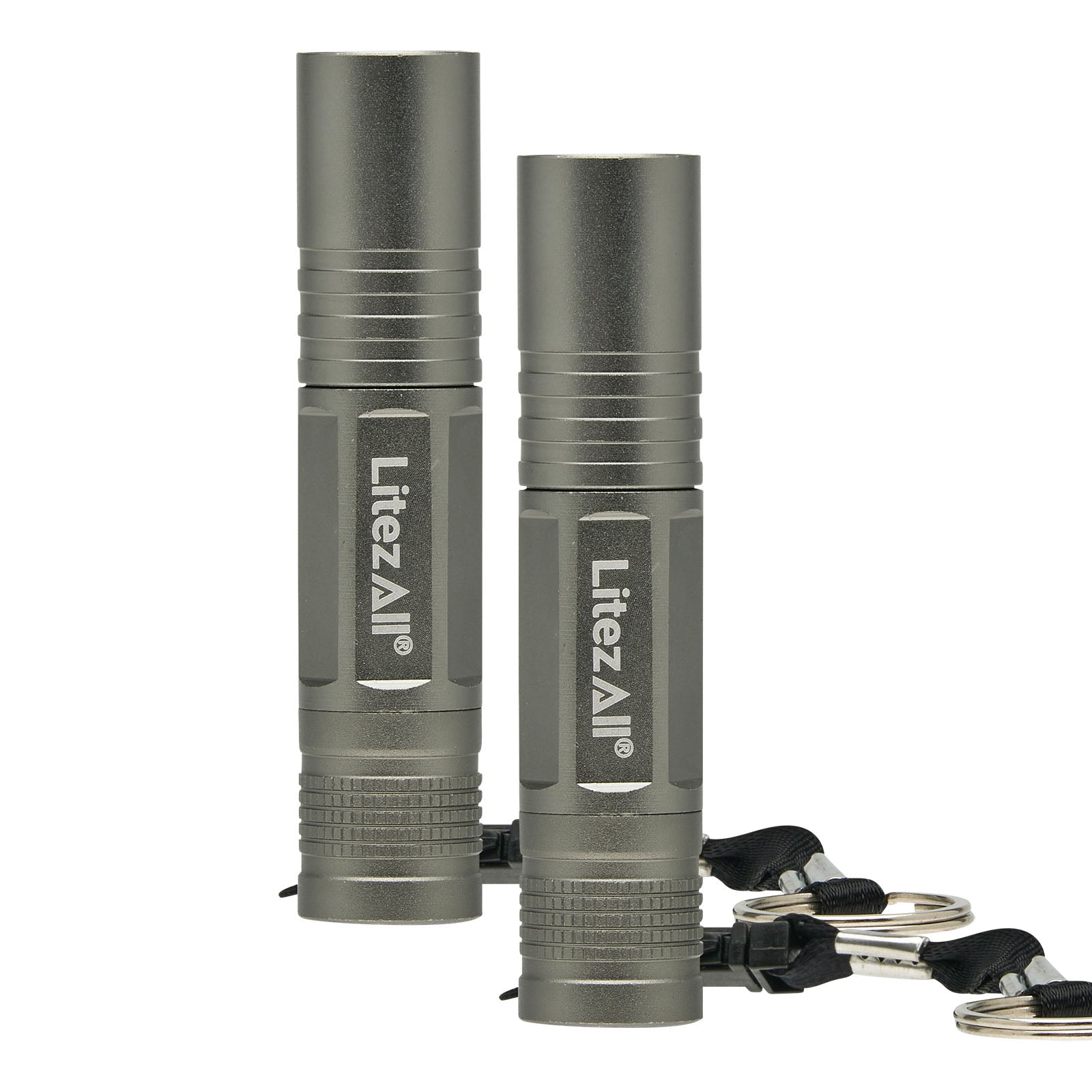 LitezAll Flashlight Keychain 2 Pack