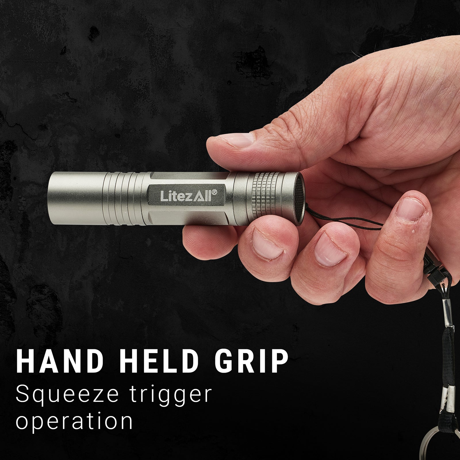 LitezAll Flashlight Keychain 2 Pack - LitezAll