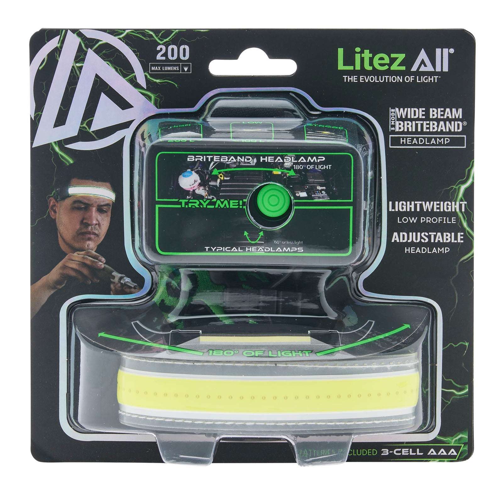 LitezAll Briteband® Headband Light