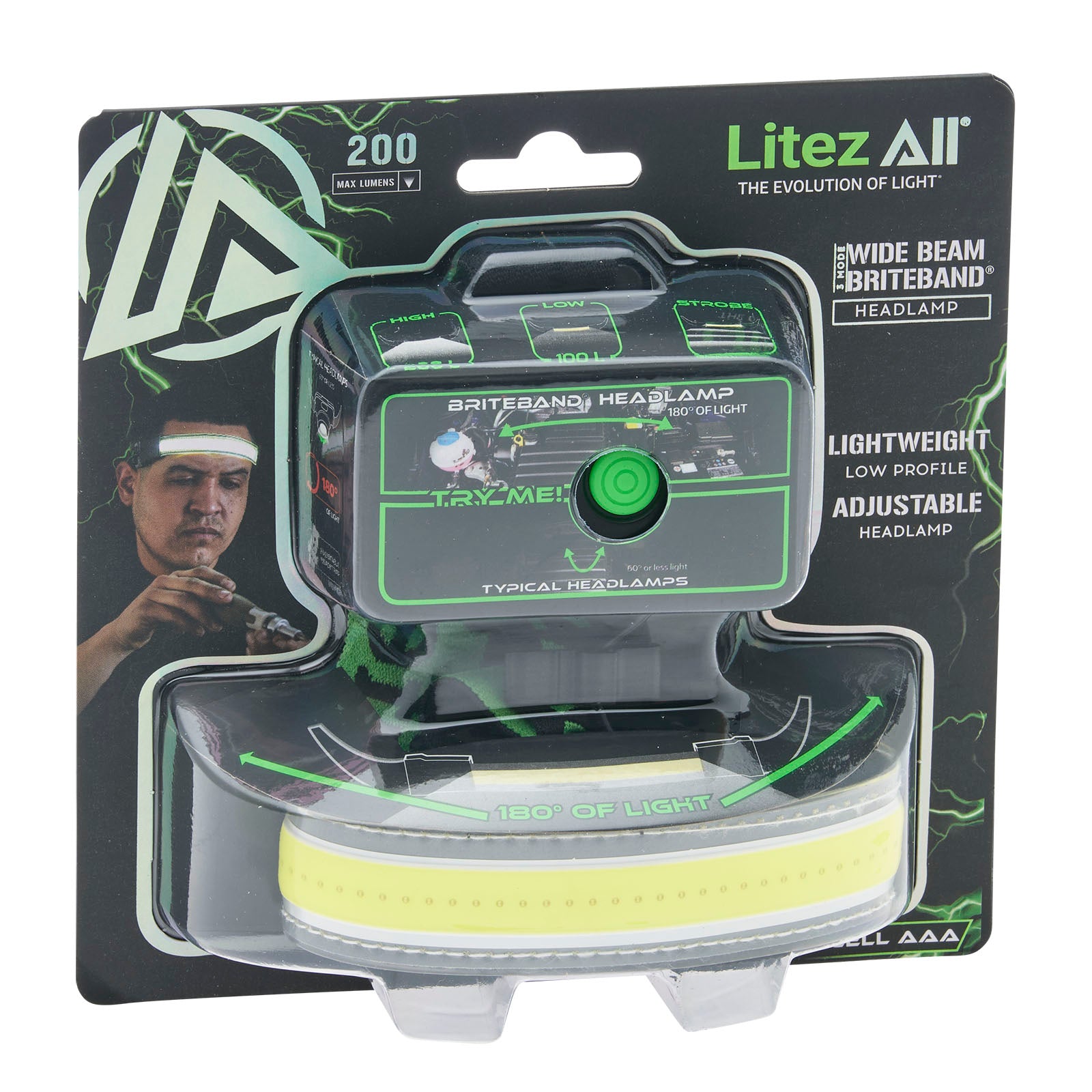 LitezAll Briteband® Headband Light