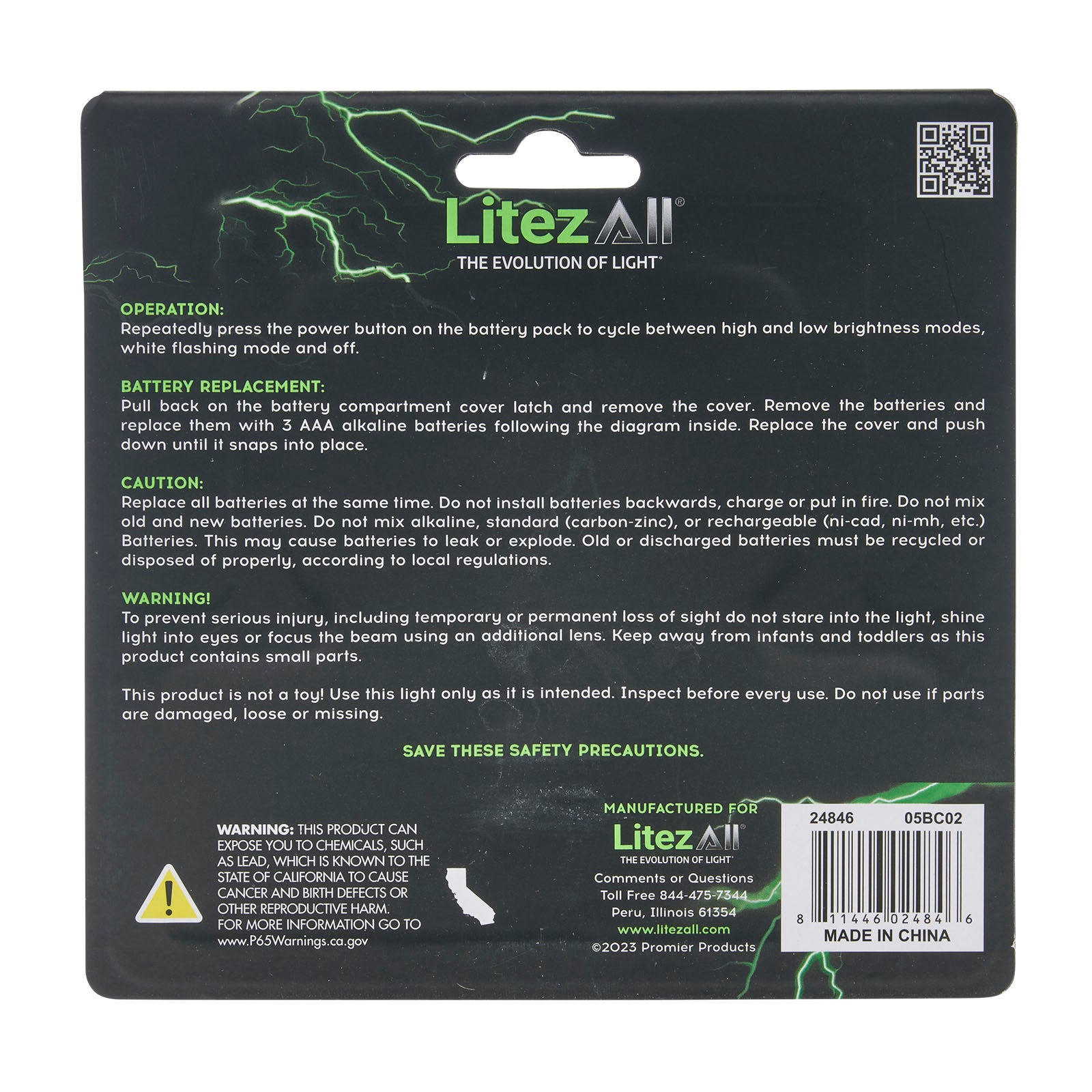LitezAll Briteband® Headband Light - LitezAll