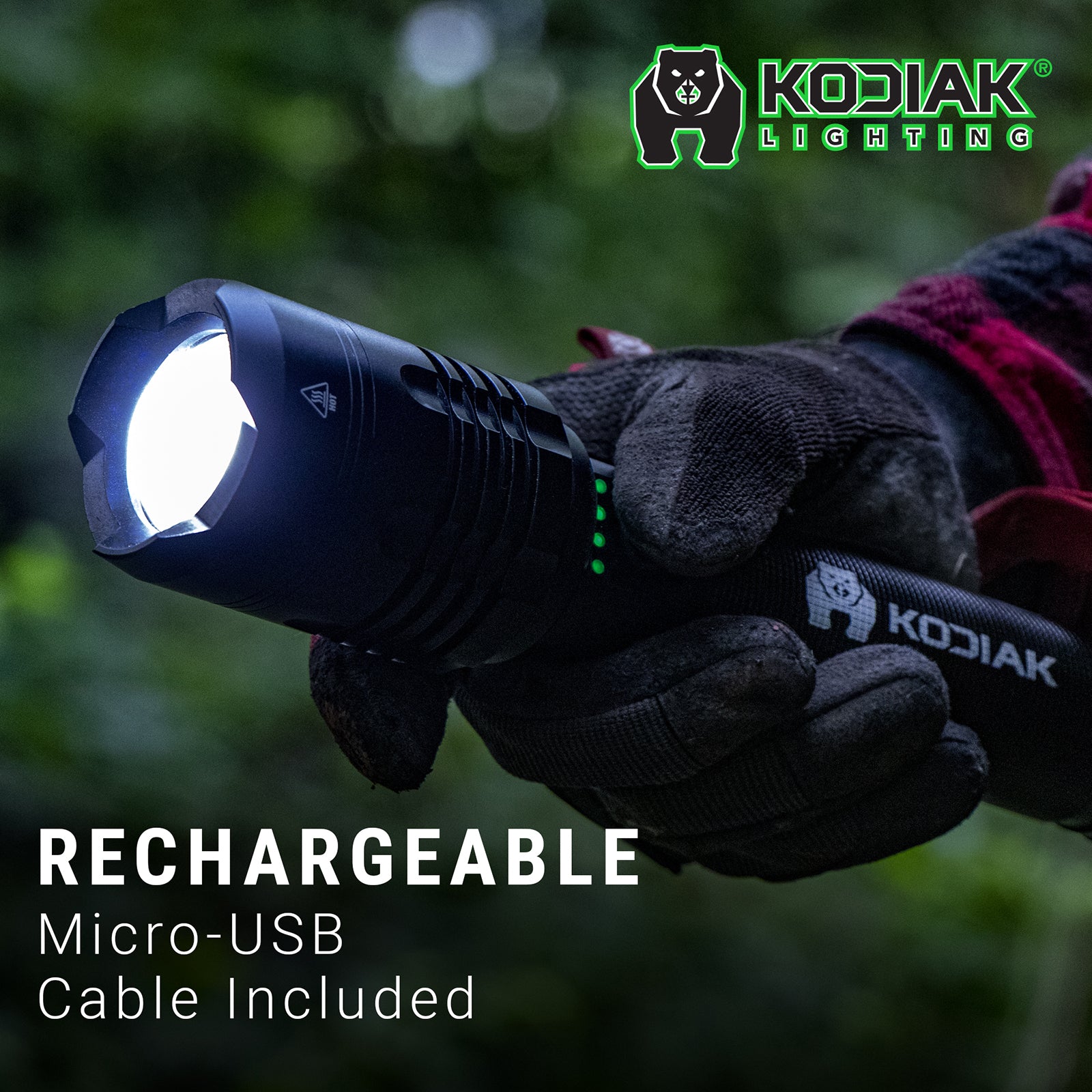 KodiakÂ® KiranÂ® 10,000 Lumen Tactical Flashlight - LitezAll - Tactical Flashlights - 6