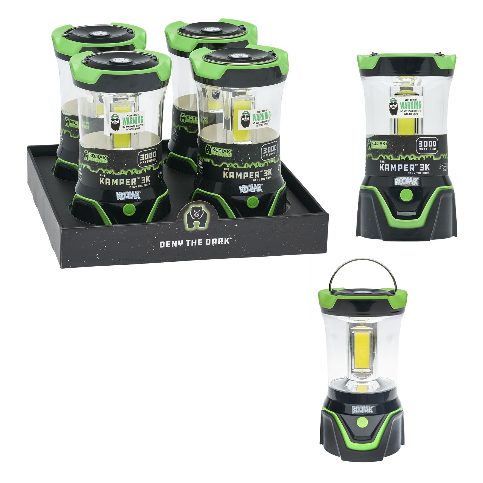 Kodiak® The Kamper® 3000 Lumen Lantern - LitezAll