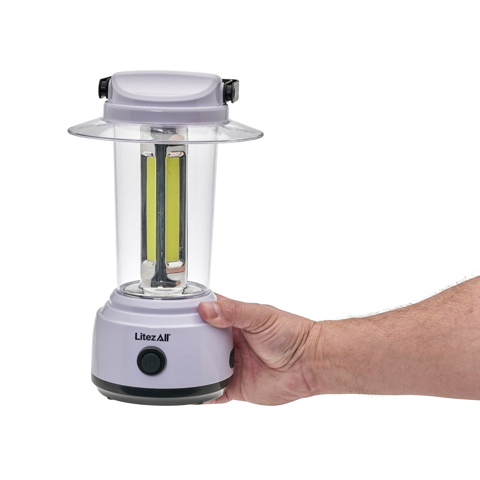 LitezAll 3500 Lumen Rechargeable Lantern with Power Bank