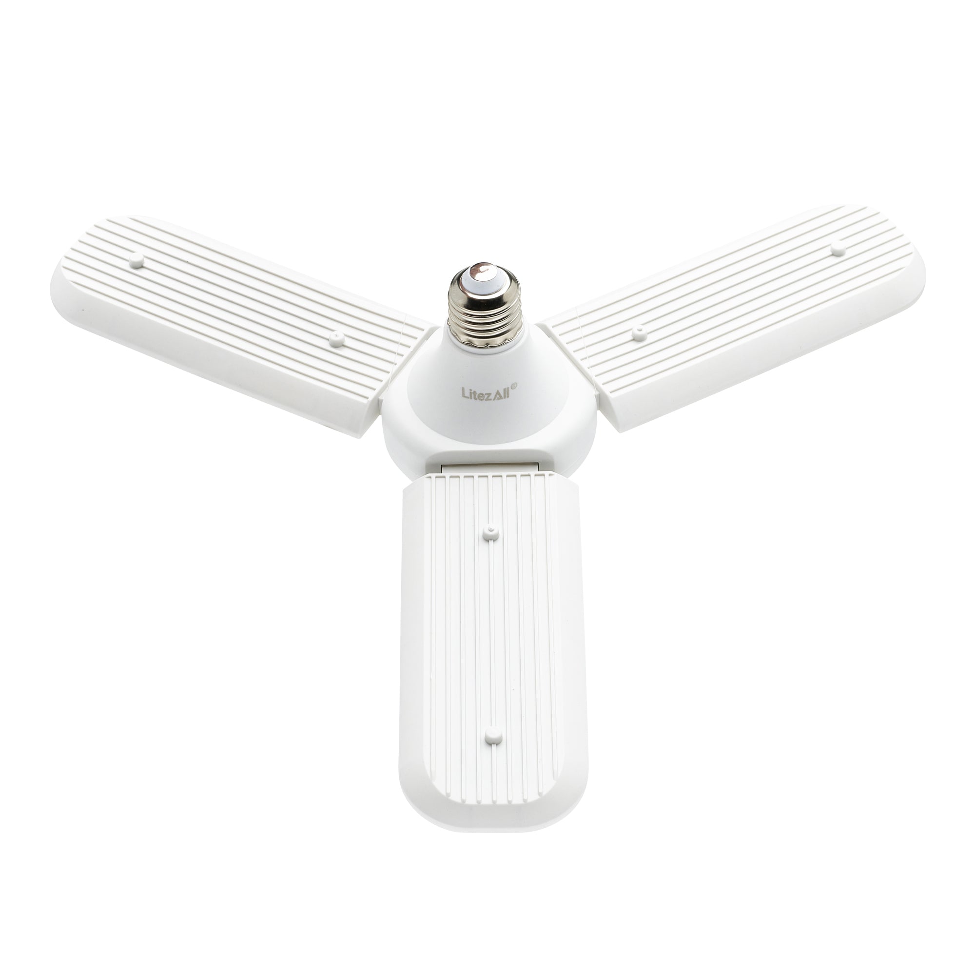 LitezAll 3 Bulb A/C Powered Folding Light - LitezAll