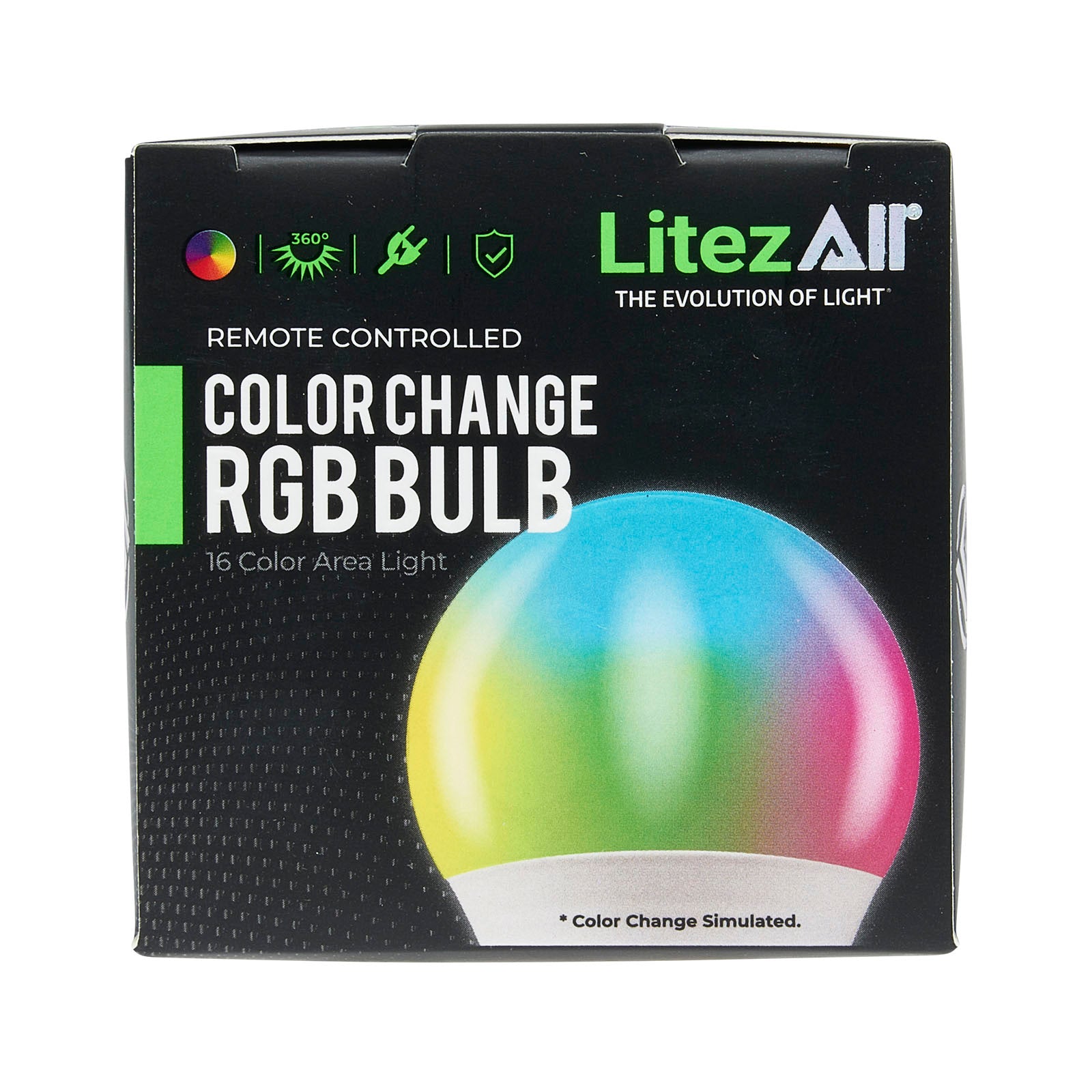 LitezAll LED Color Changing Light Bulb with Remote - LitezAll - Wireless Lighting Solutions - 24