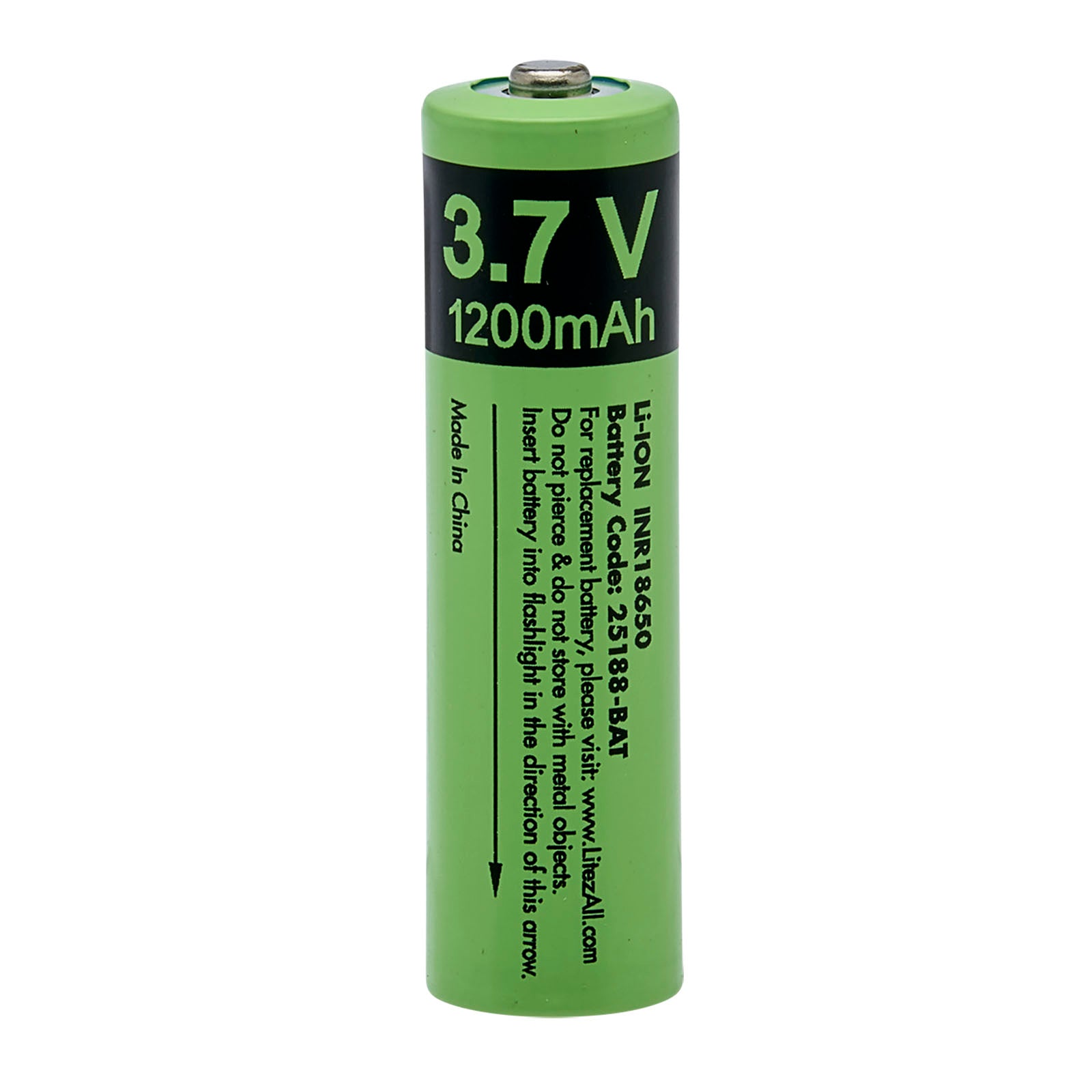 Replacement Battery for LA-1.3KHL-3/6 LitezAll Rechargeable