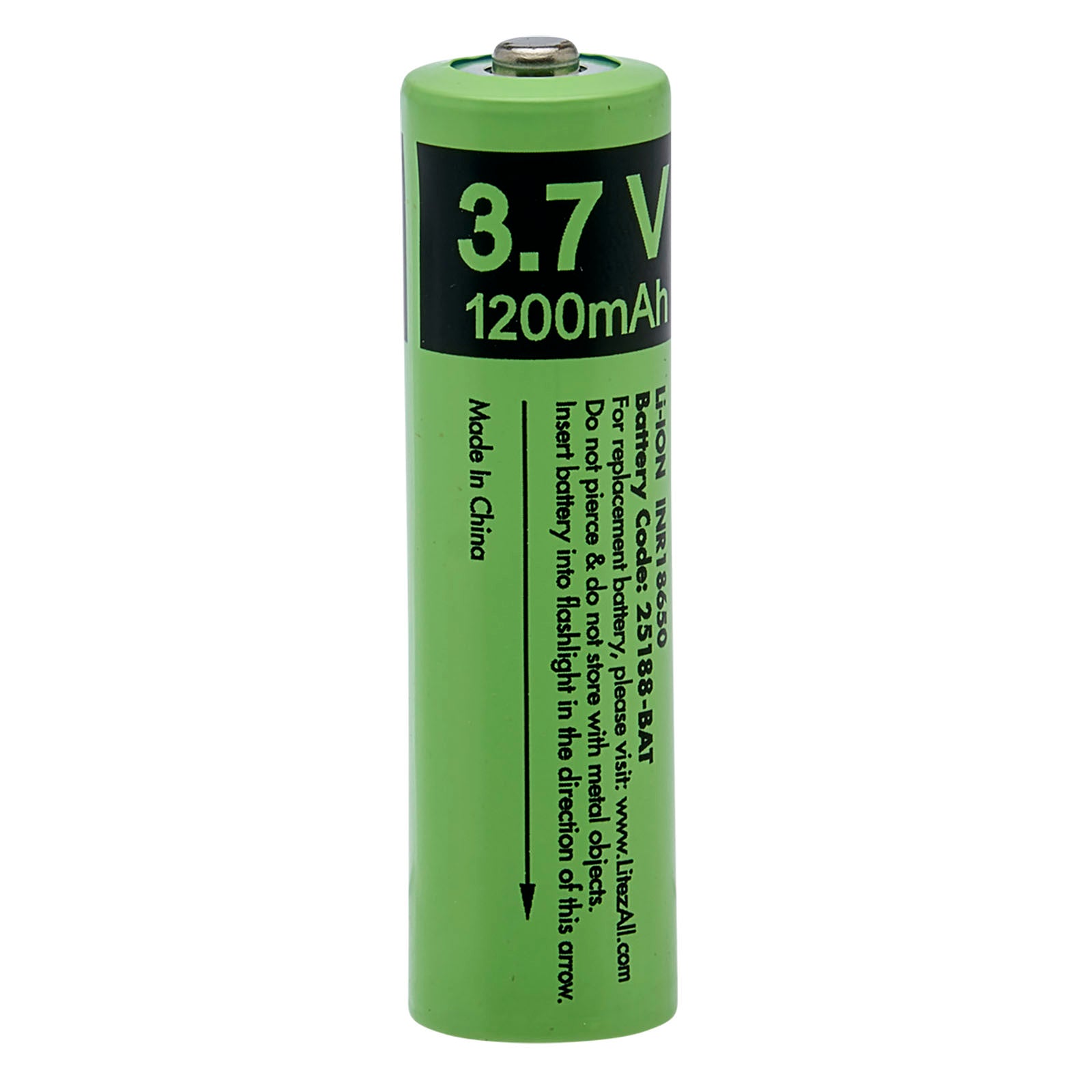 Replacement Battery for LA-1.3KHL-3/6 LitezAll Rechargeable
