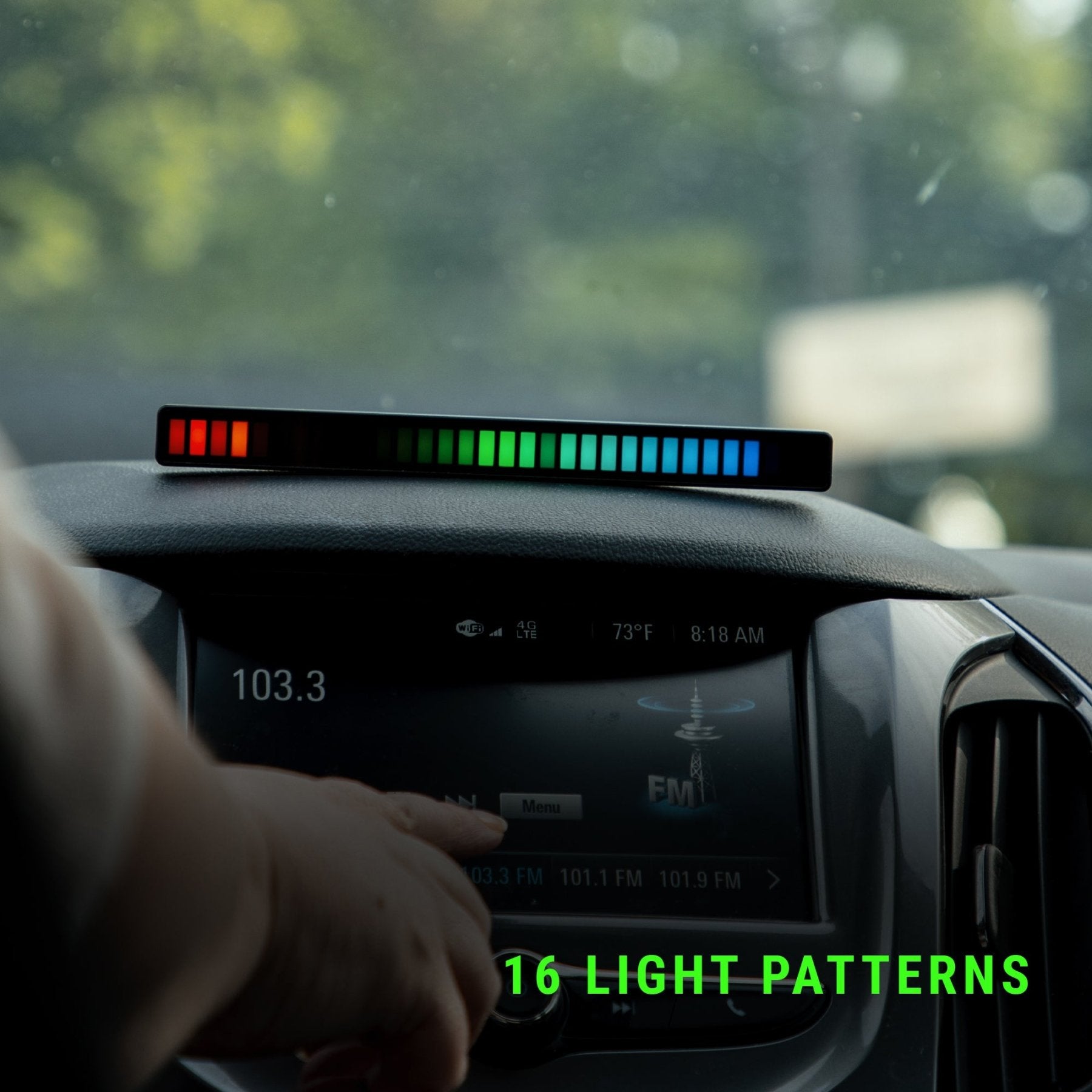 LitezAll® Rechargeable Sound Activated Color Changing Light Bar - LitezAll - Home Accents - 4
