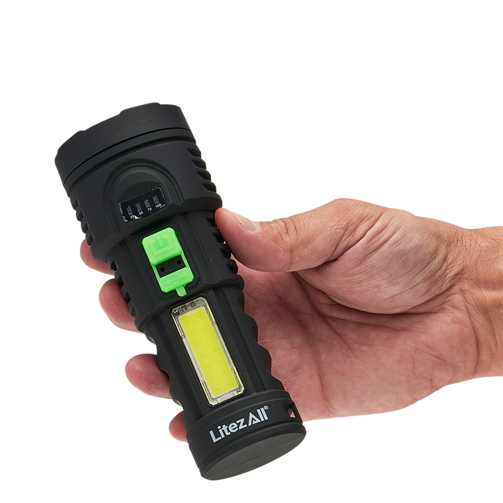 LitezAll Rechargeable Flashlight and Headlamp Combo Pack - LitezAll - Combos - 11