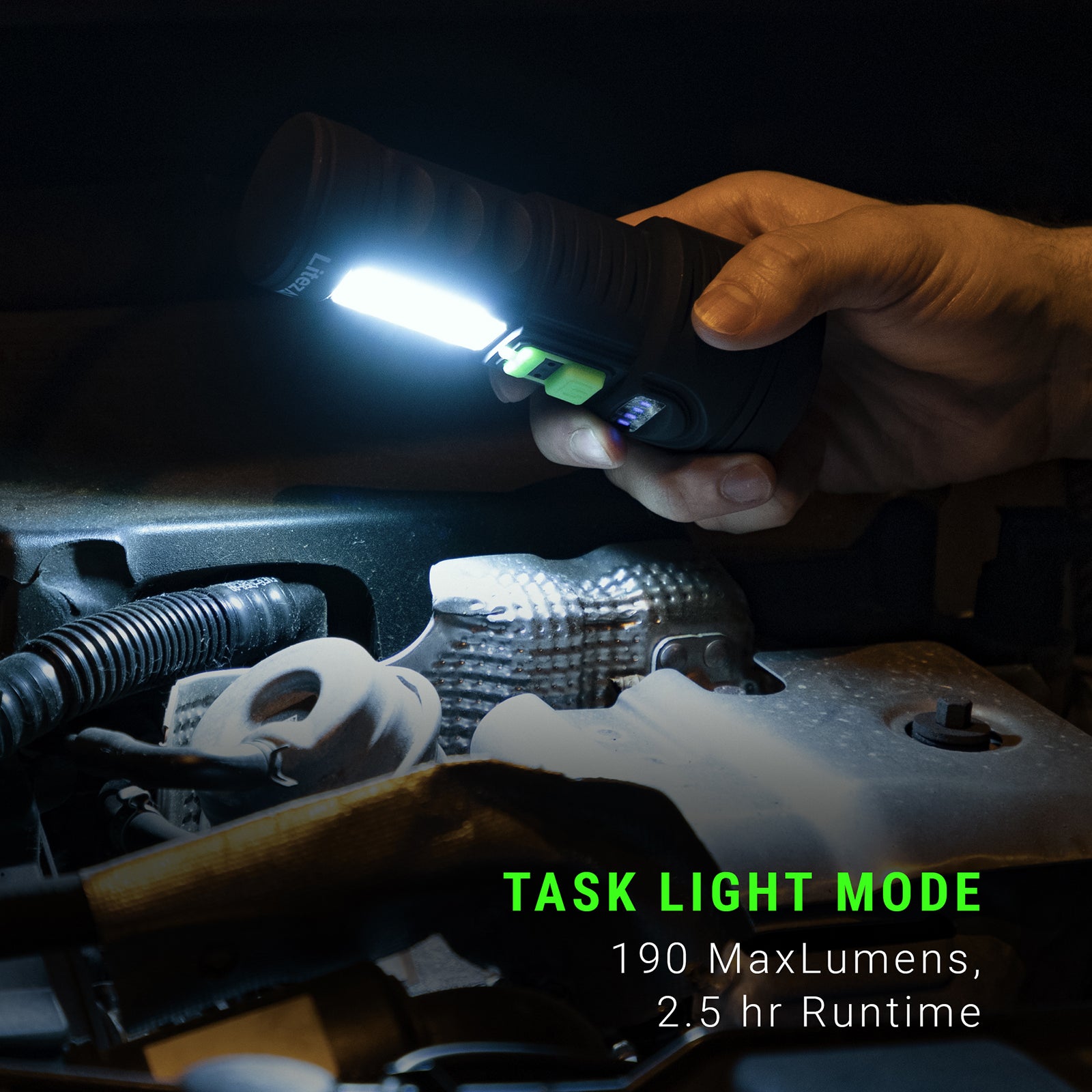 LitezAll Rechargeable Ultac OG Soft Touch Flashlight - LitezAll