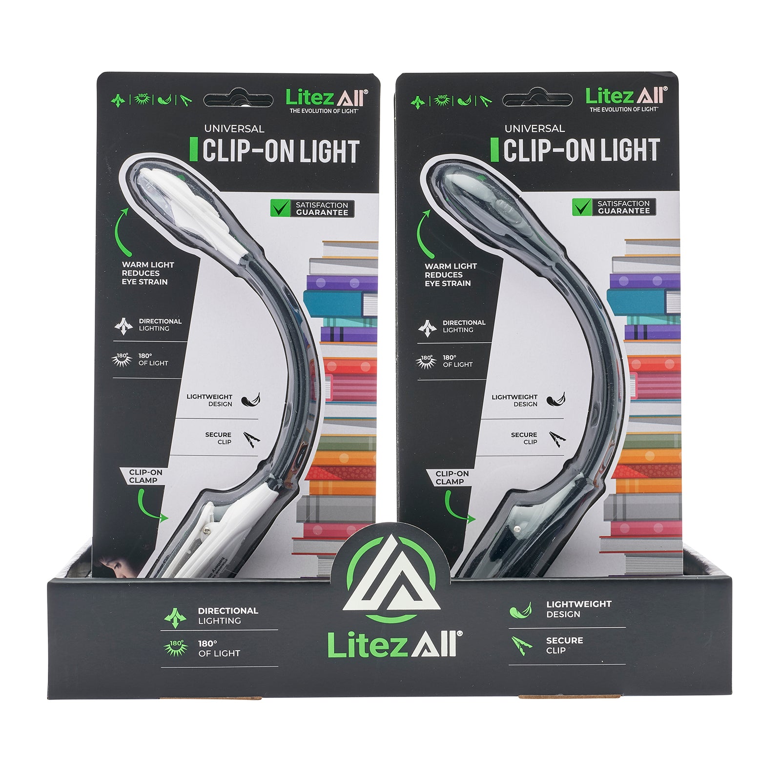 LitezAll Clip On Adjustable LED Book Light - LitezAll - 27