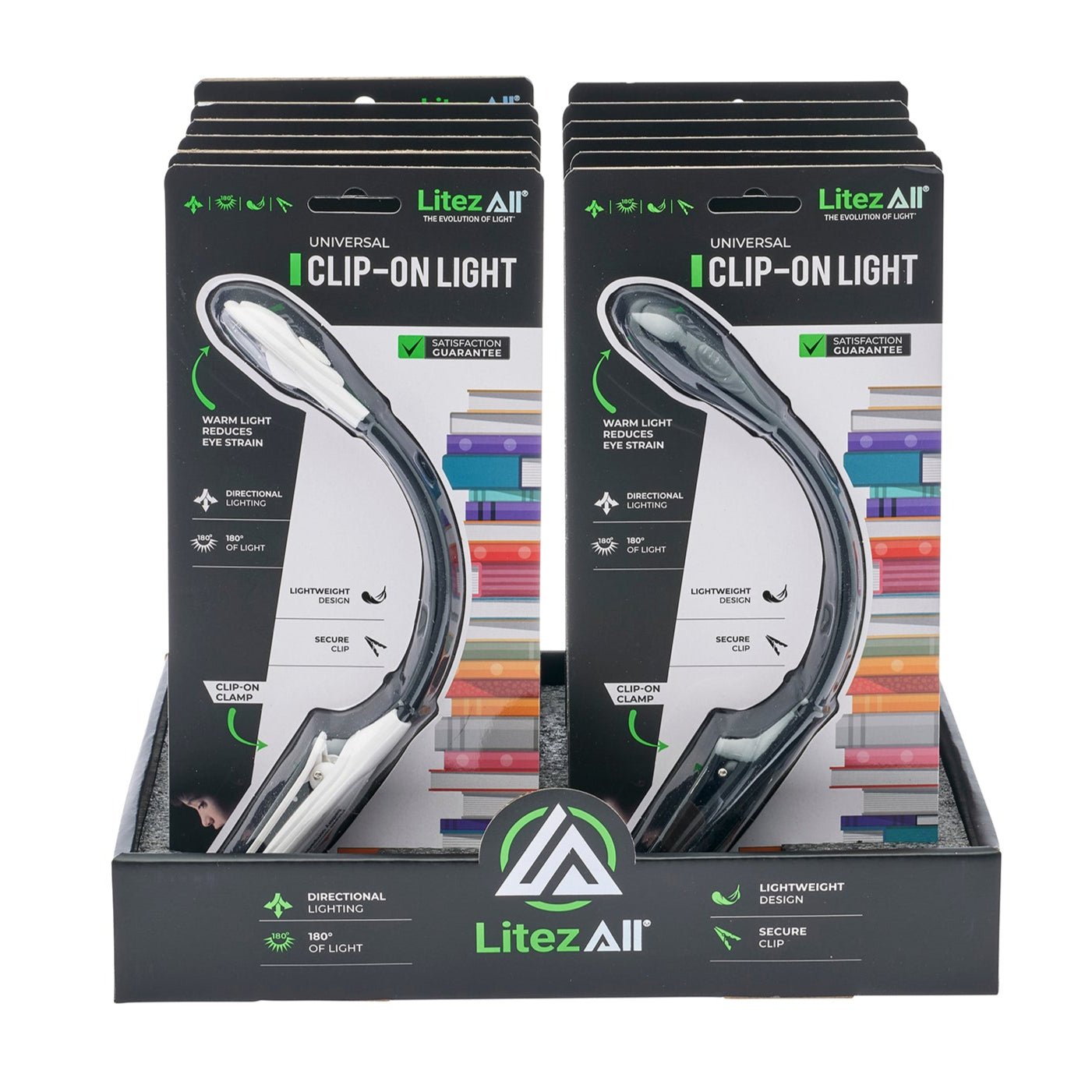 LitezAll Clip On Adjustable LED Book Light - LitezAll - 28