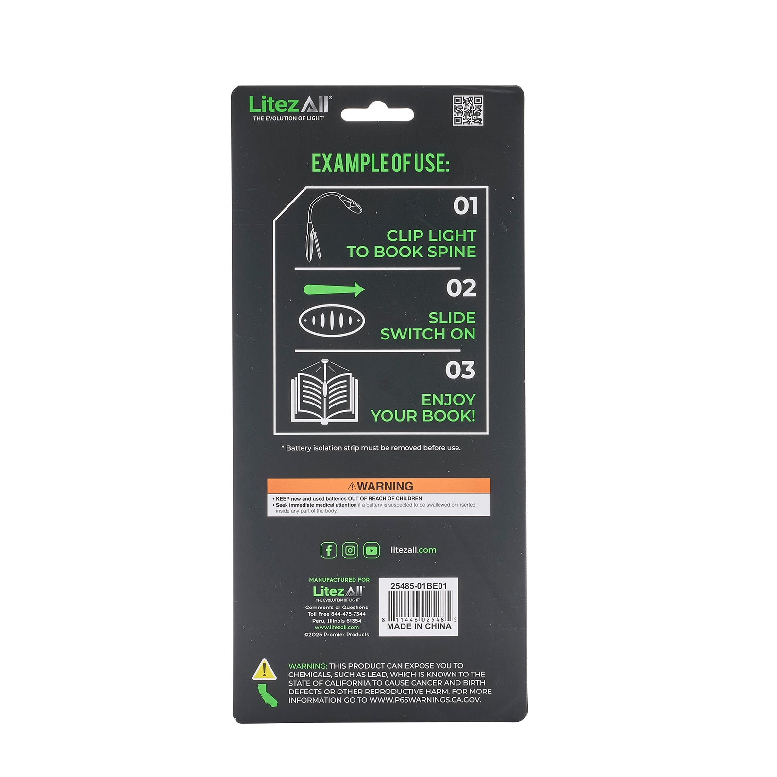 LitezAll Clip On Adjustable LED Book Light - LitezAll - 22