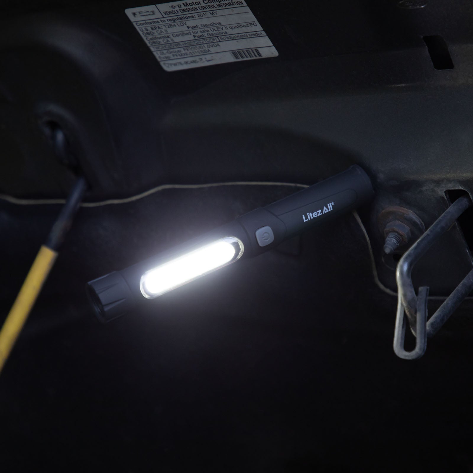 LitezAll 100 Lumen Task Light with Flashlight