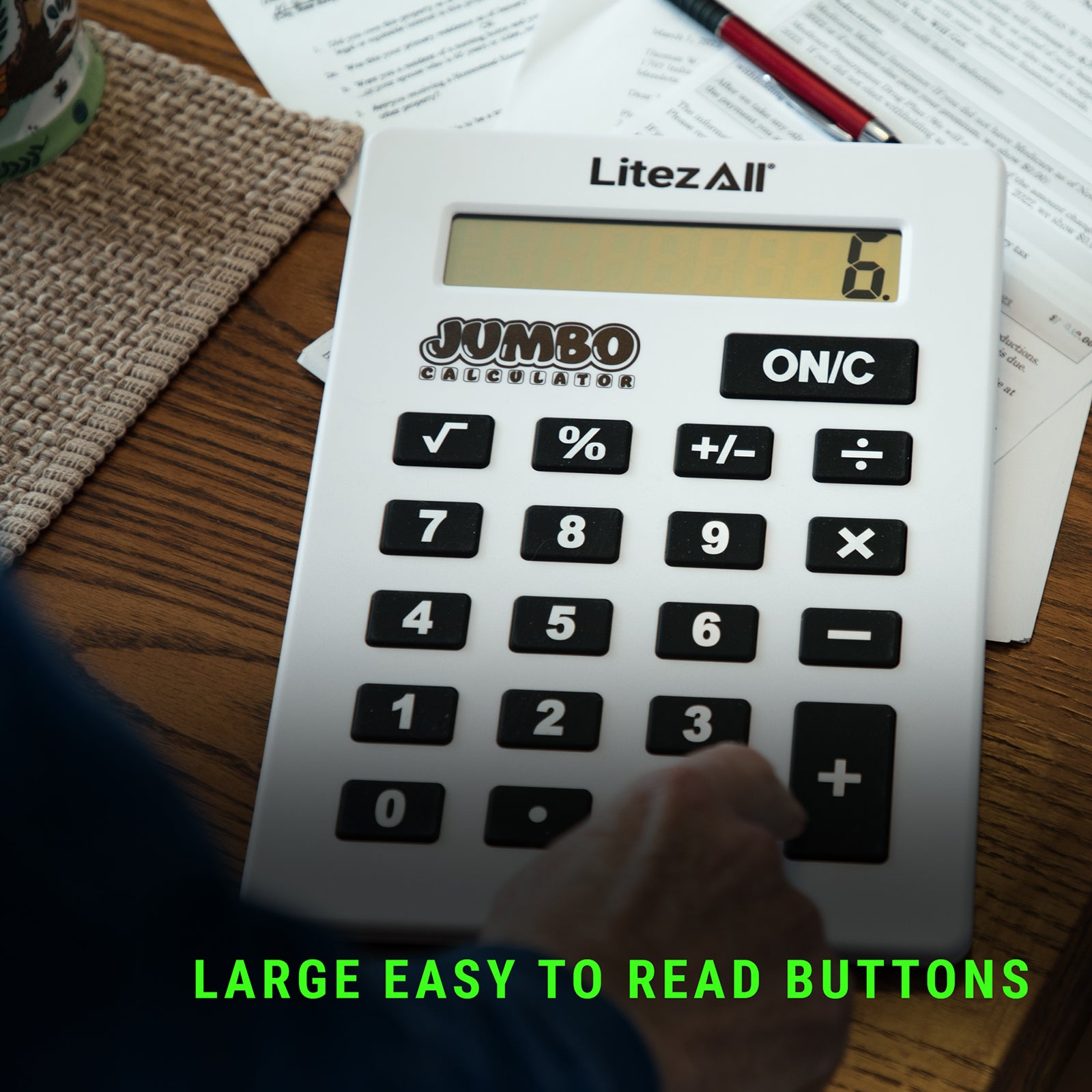 LitezAll® Jumbo Calculator - LitezAll - 4