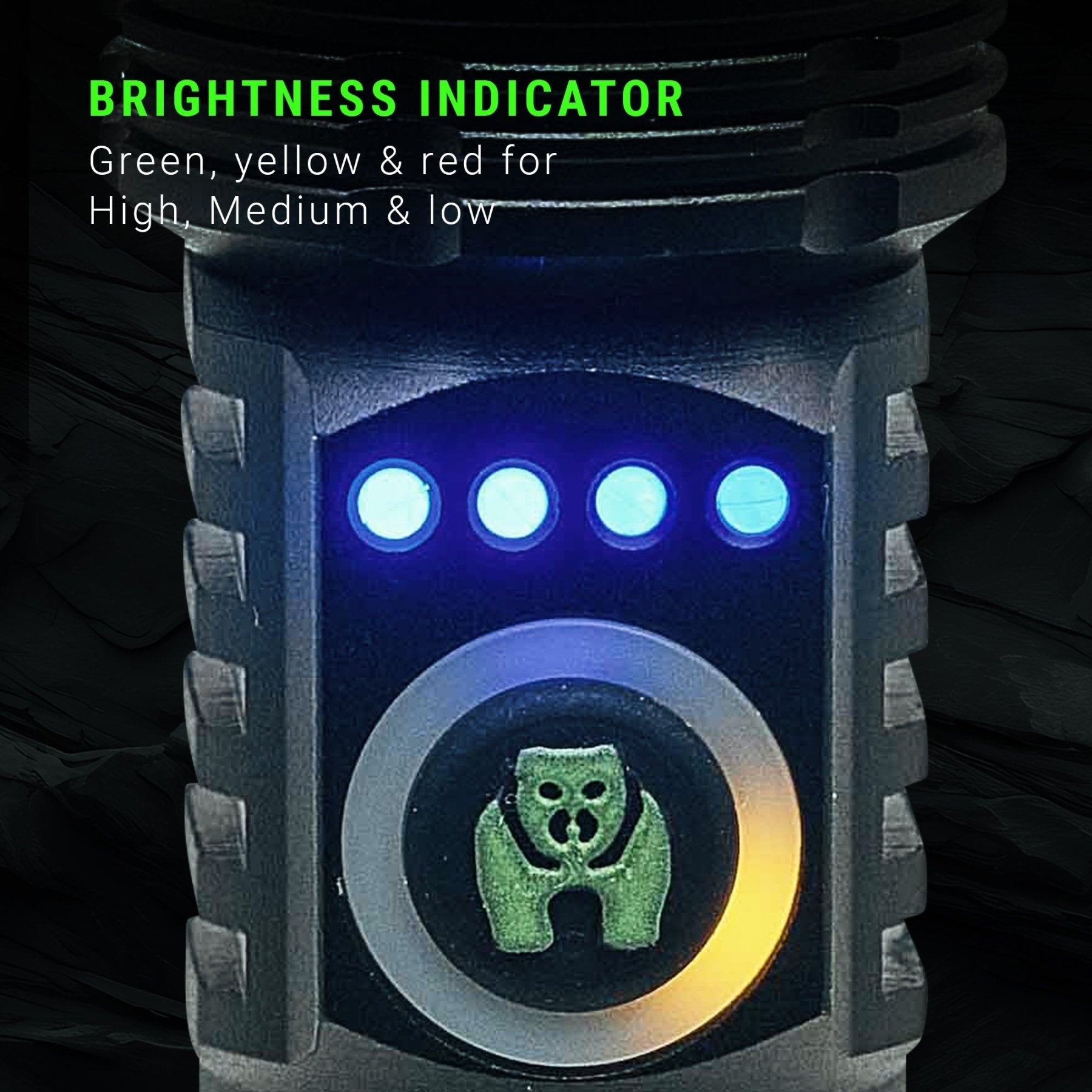 Kodiak® Kram 1000 Lumen Rechargeable Tactical Flashlight with Magnetic Charging - LitezAll - 3