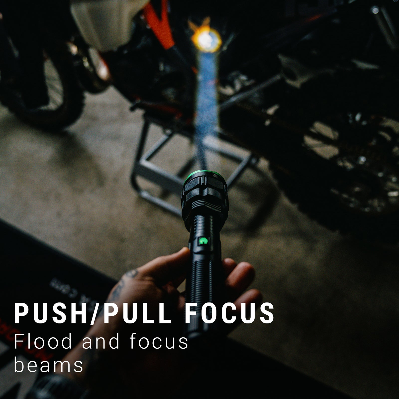 Kodiak® Nearly 1 Mile Beam Tactical Flashlight - LitezAll