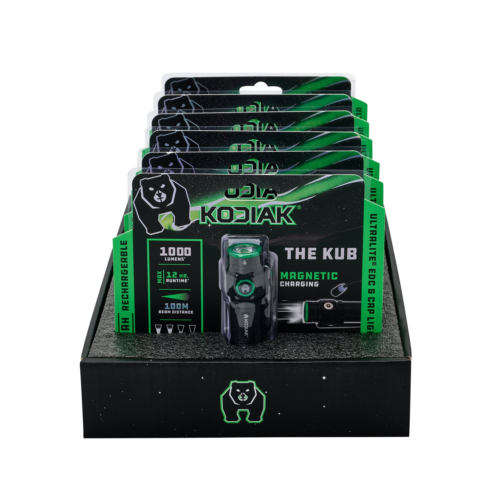 Kodiak® KUB Rechargeable Compact Flashlight 1000 Lumens - LitezAll