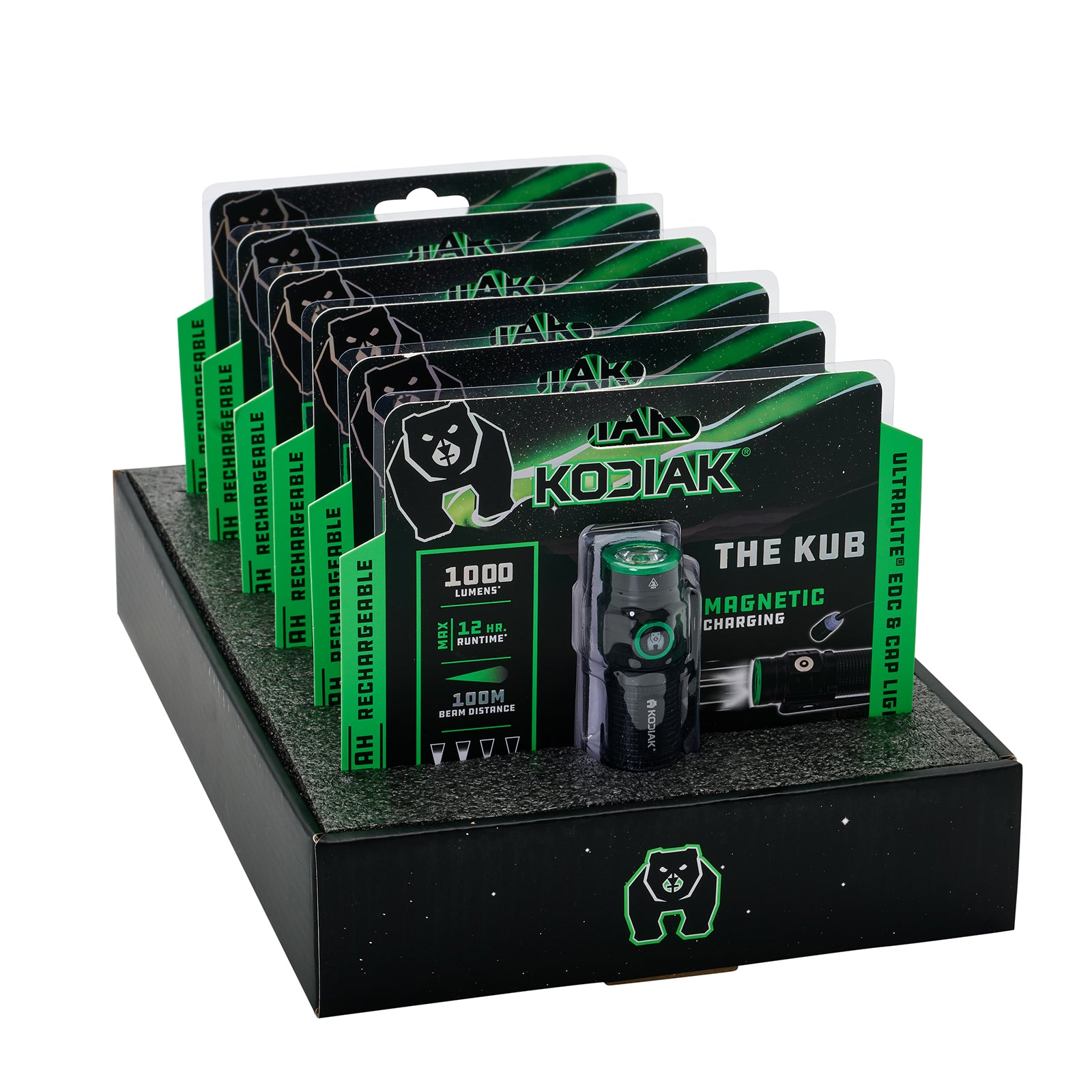 Kodiak® KUB Rechargeable Compact Flashlight 1000 Lumens - LitezAll - Tactical Flashlights - 25