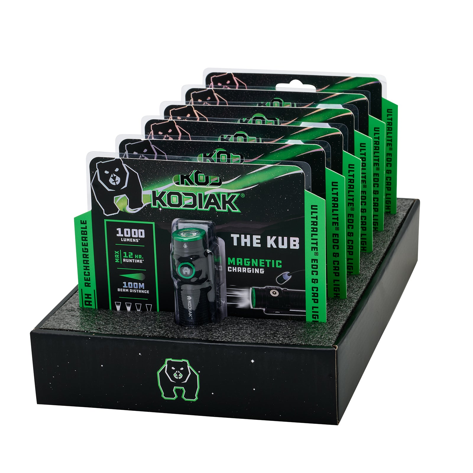 Kodiak® KUB Rechargeable Compact Flashlight 1000 Lumens - LitezAll - Tactical Flashlights - 26