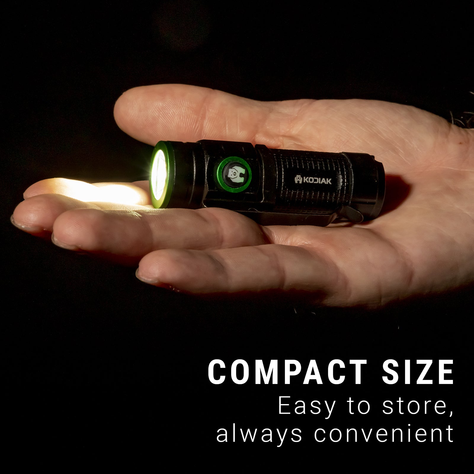 Kodiak® KUB Rechargeable Compact Flashlight 1000 Lumens - LitezAll - Tactical Flashlights - 4