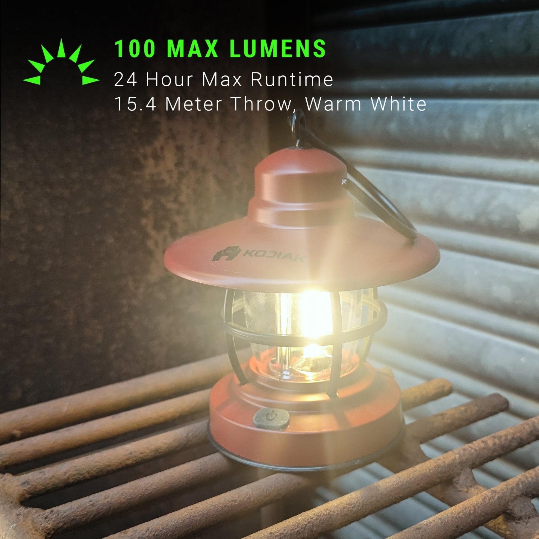 Kodiak® Klassic Jr. Mini Retro Lantern - LitezAll - Lanterns - 3