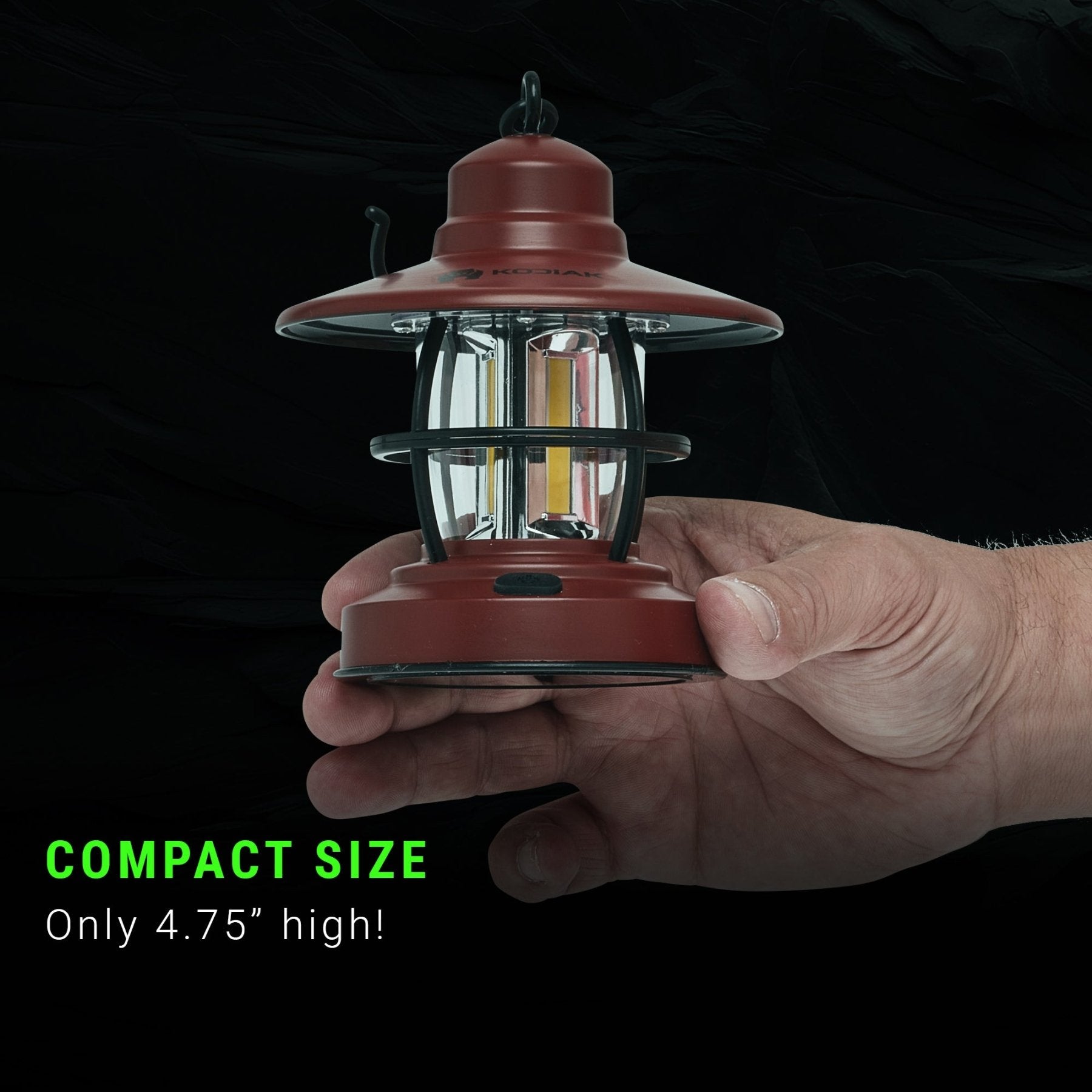 Raygel30WLEDライト Kodiak® Klassic Jr. Mini Retro Lantern - LitezAll