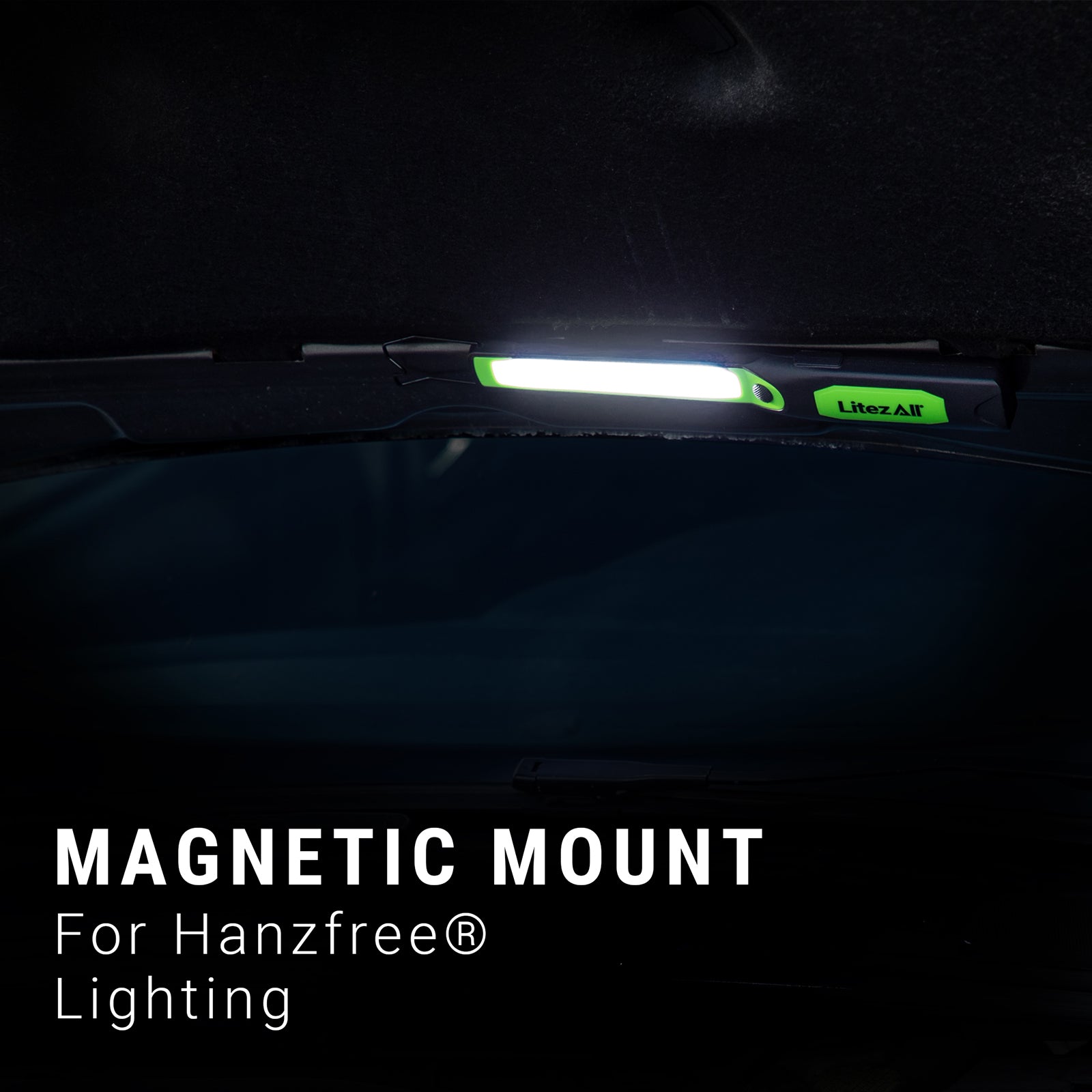 LitezAll® Rechargeable Wand Work Light with Flashlight - LitezAll