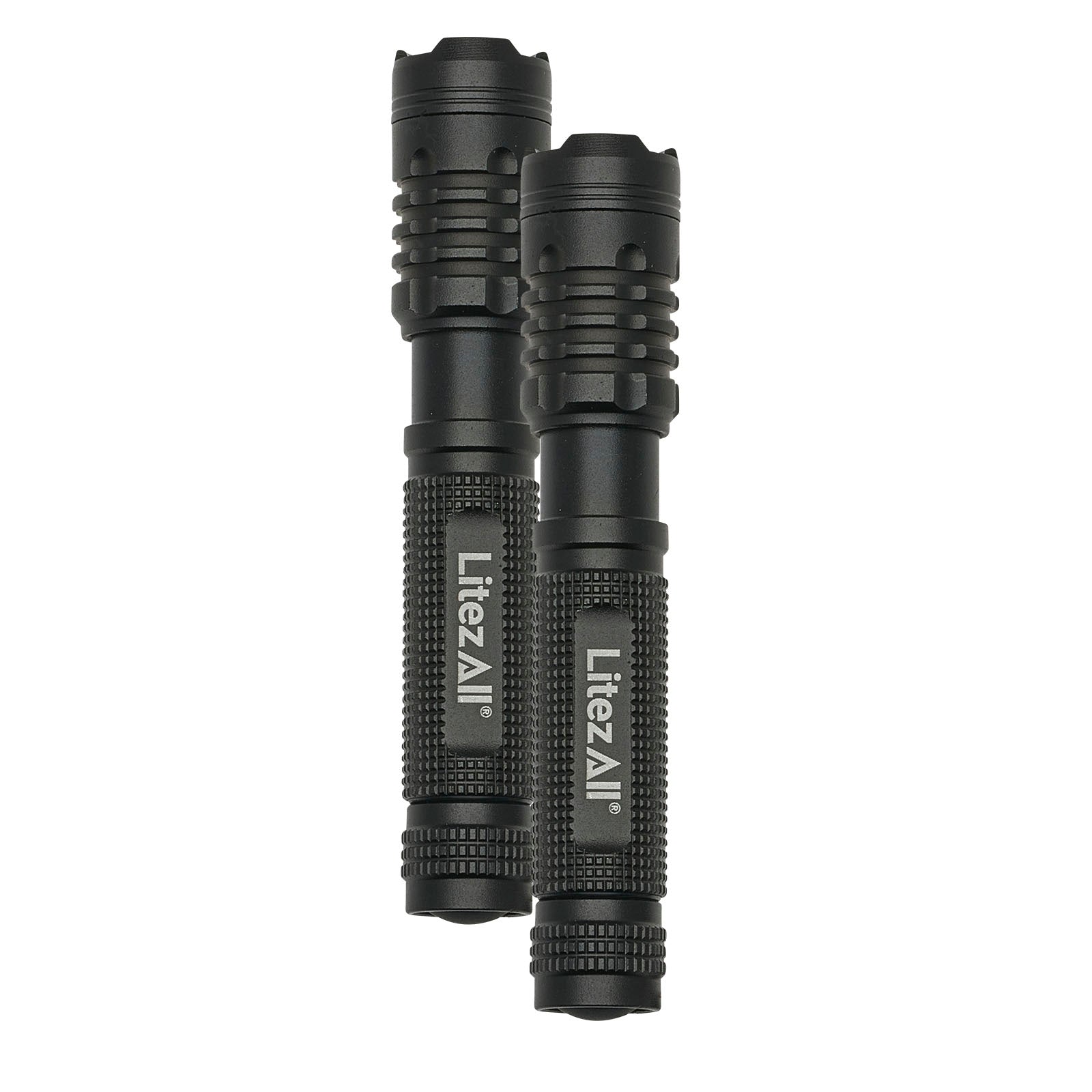 LitezAll 120 Lumen Compact Tactical Flashlight 2 Pack - LitezAll - Tactical Flashlights - 1