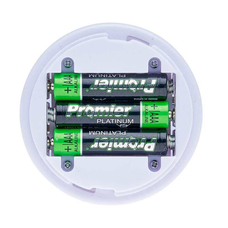 LitezAll RGB Remote Controlled Puck Light 6 Pack