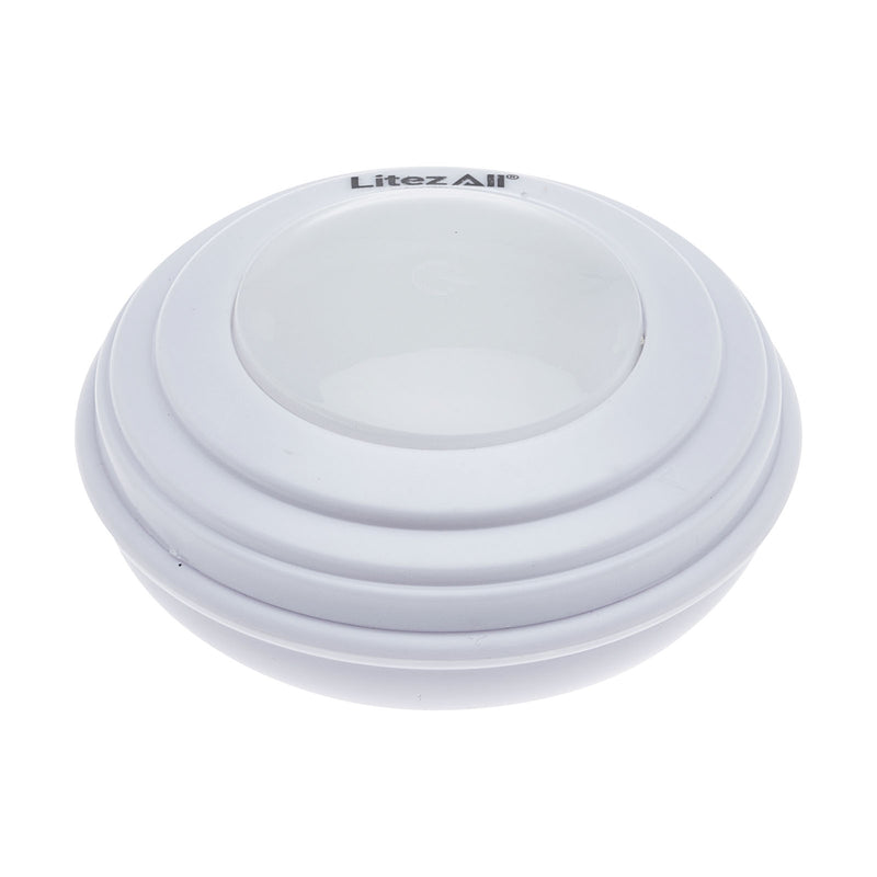 LitezAll RGB Remote Controlled Puck Light 6 Pack