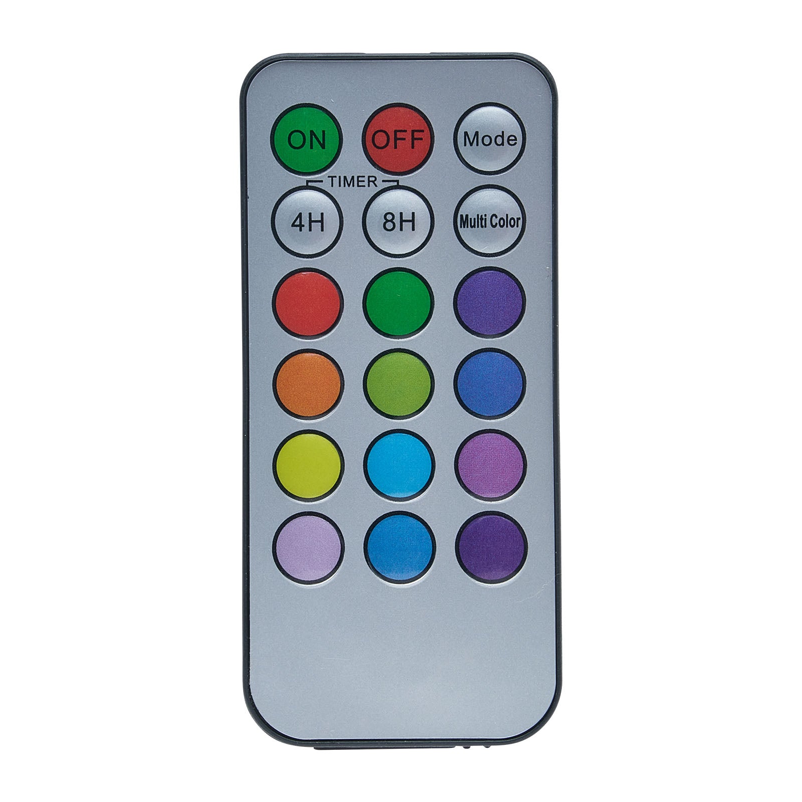 LitezAll RGB Remote Controlled Puck Light 6 Pack