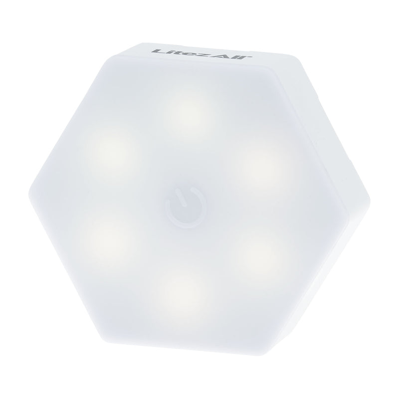 LitezAll Wireless Hexagon Lights with Remote Control 3 Pack - LitezAll - Home Accents - 10