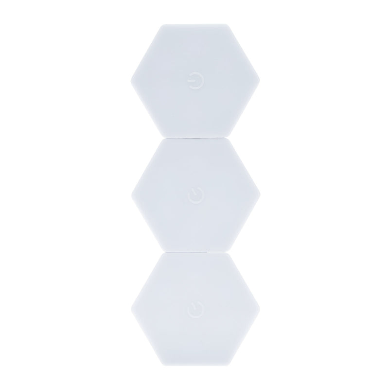 LitezAll Wireless Hexagon Lights with Remote Control 3 Pack - LitezAll - Home Accents - 27