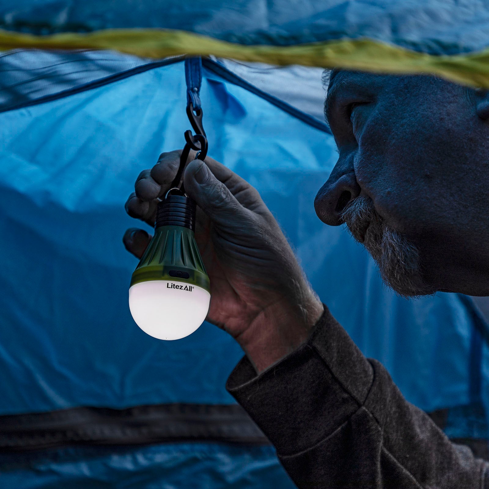 LitezAll PortaBulb® with Carabiner - LitezAll - Wireless Lighting Solutions - 2