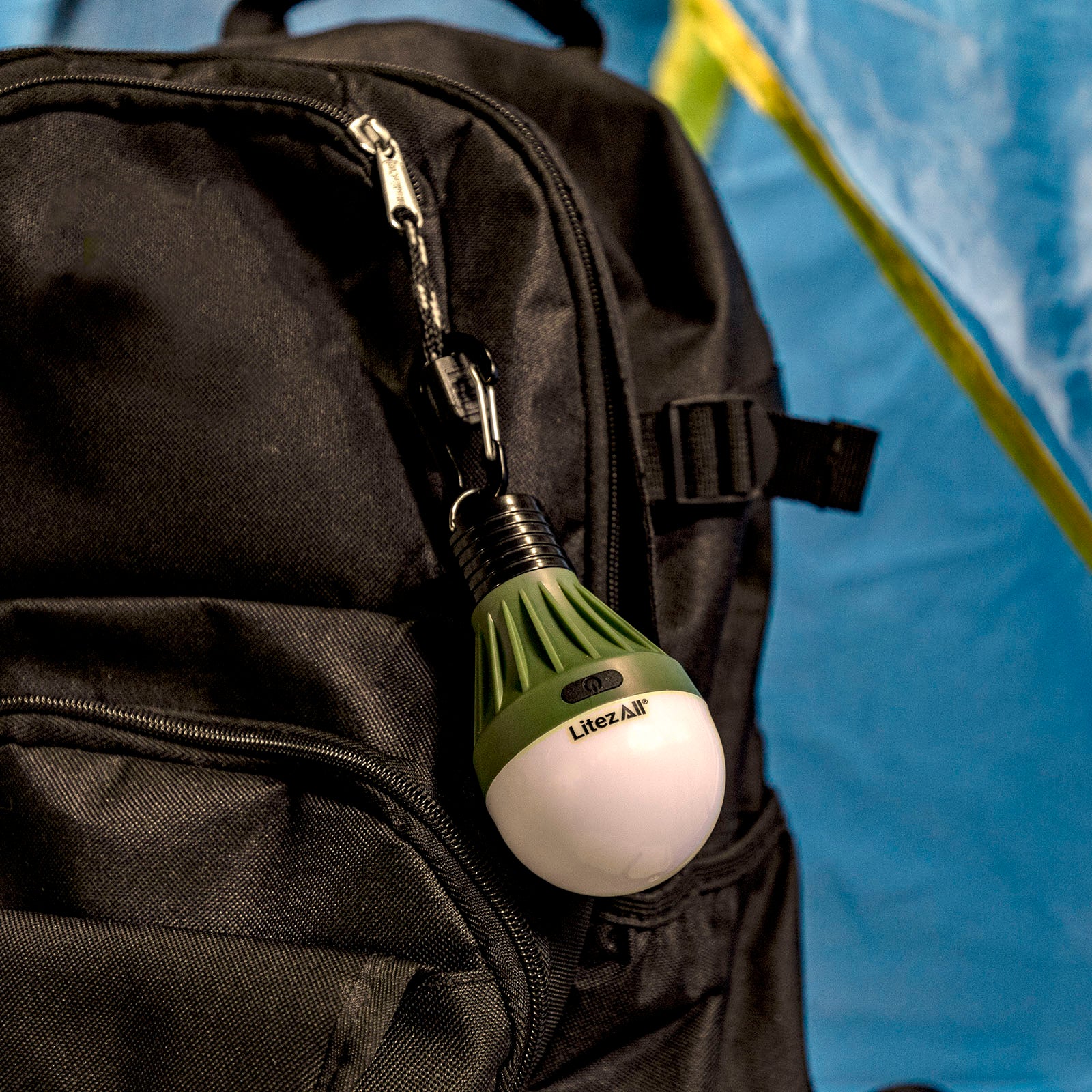 LitezAll PortaBulb® with Carabiner - LitezAll - Wireless Lighting Solutions - 3
