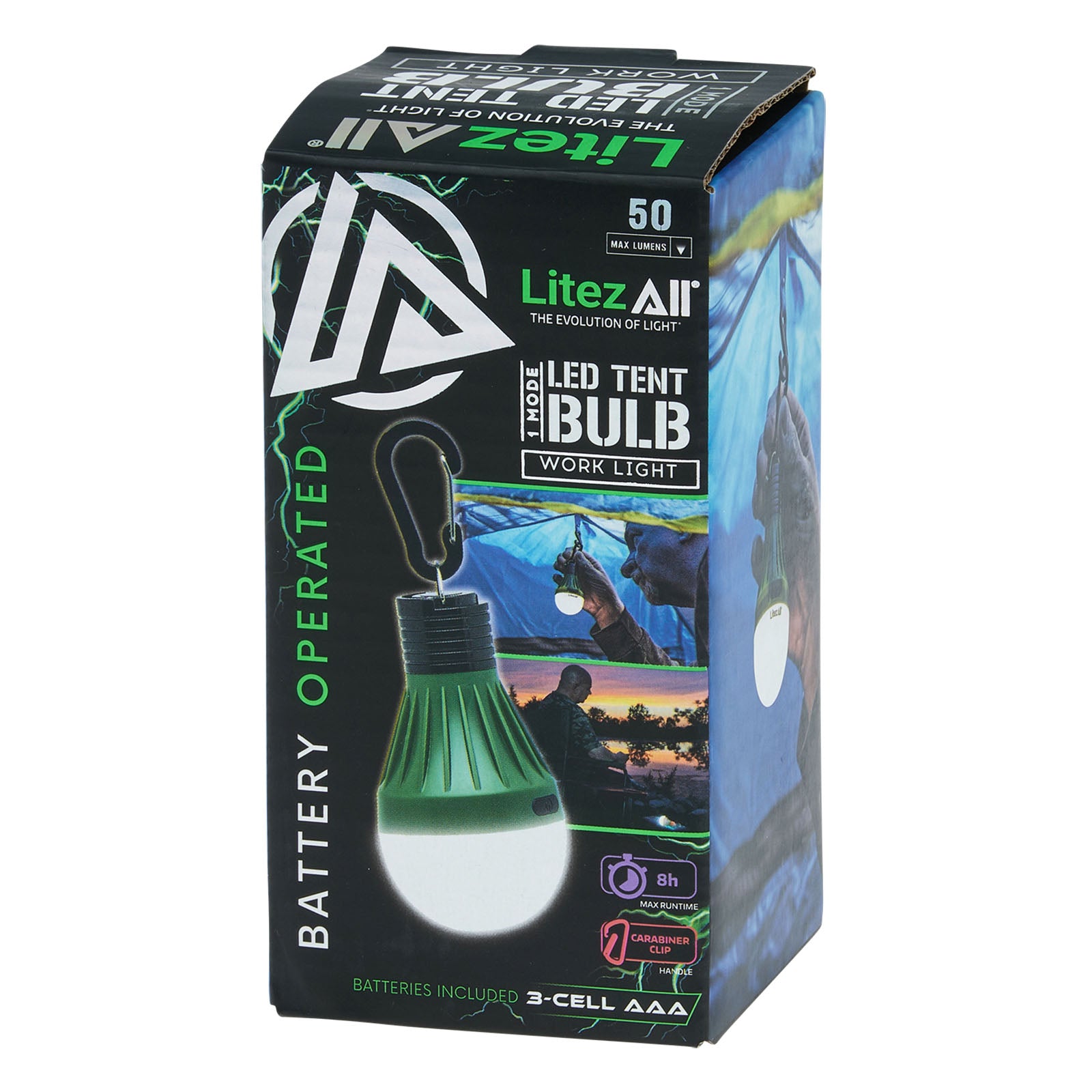 LitezAll PortaBulb® with Carabiner - LitezAll - Wireless Lighting Solutions - 5