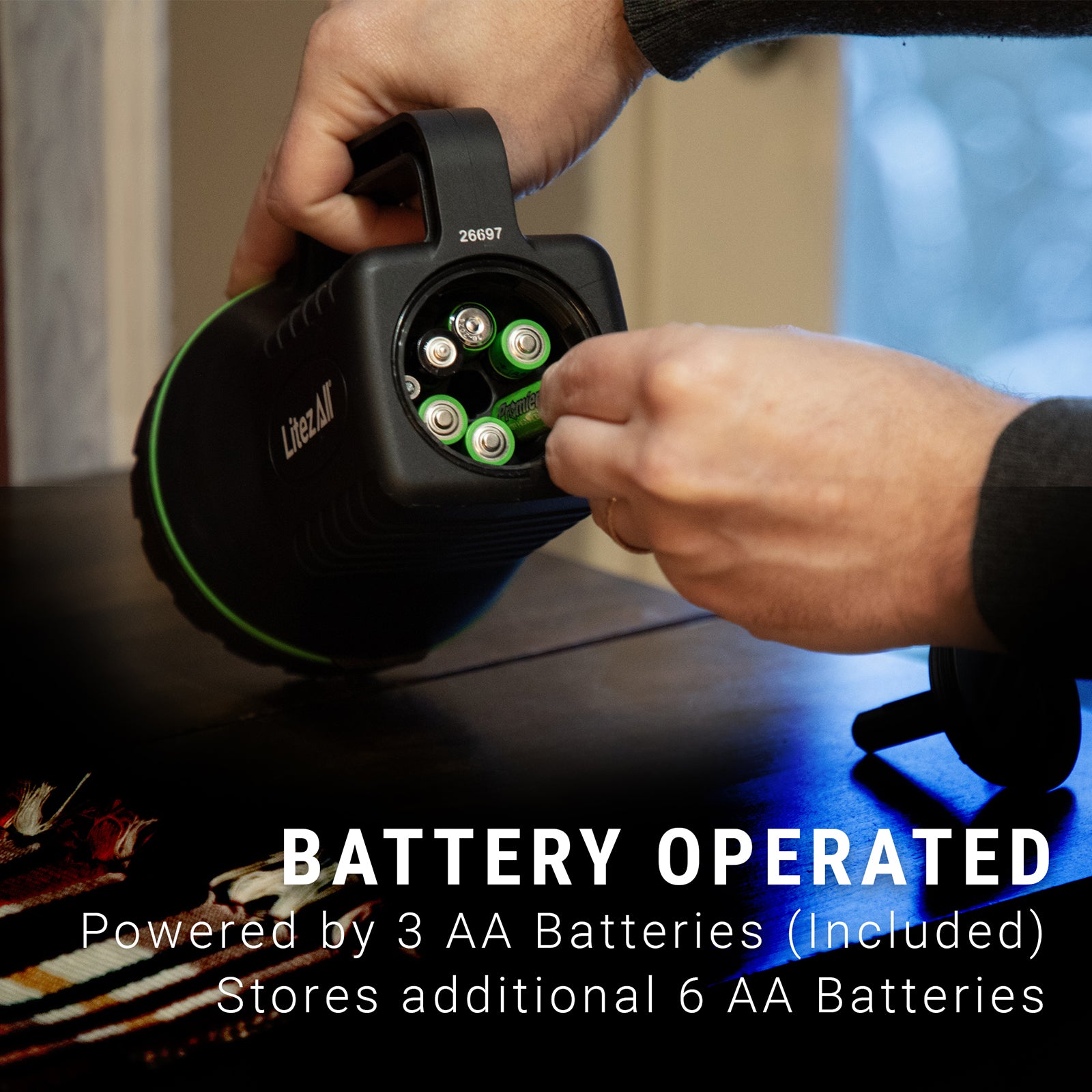 LitezAll Handle Flashlight - Lantern - LitezAll