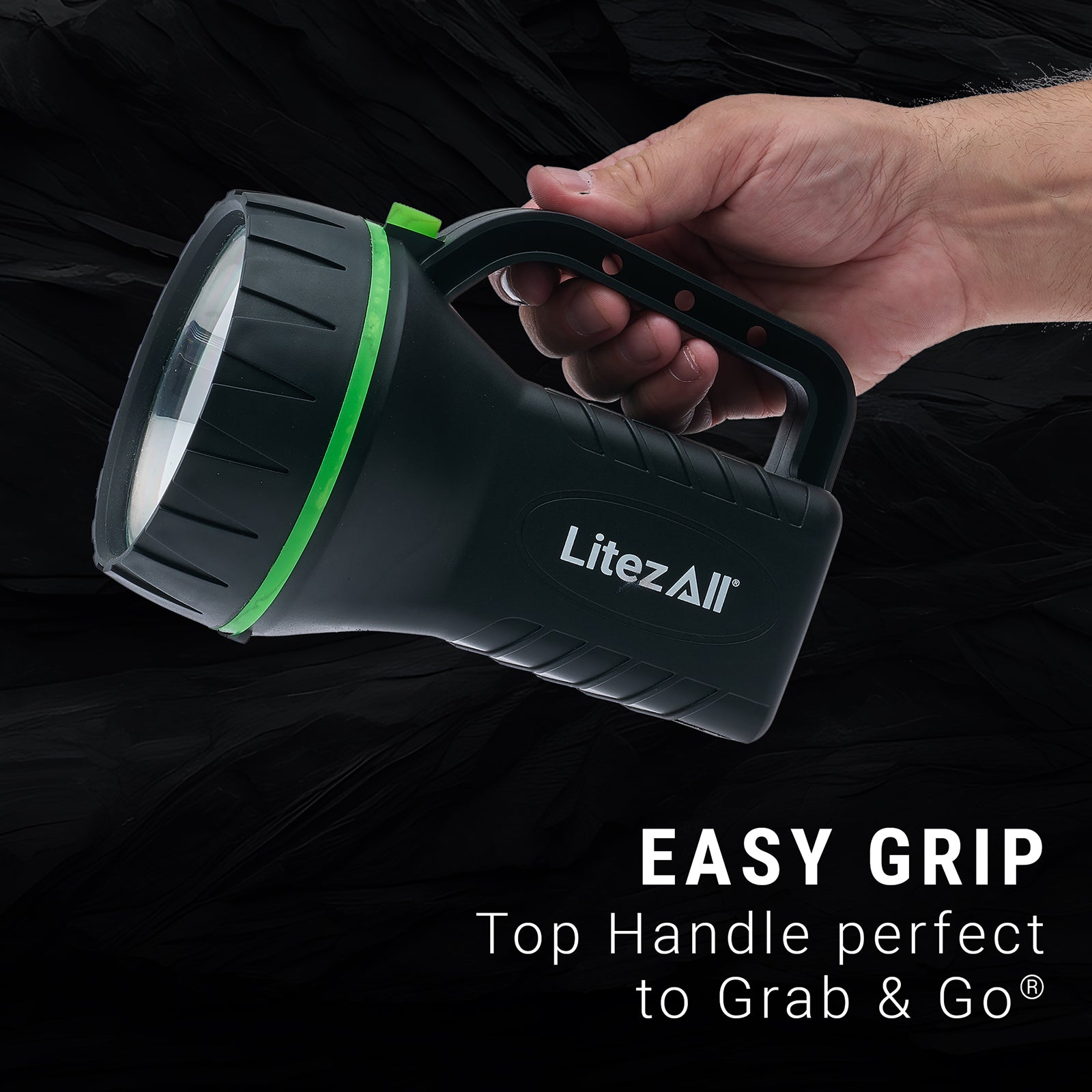 best rechargeable flashlight lantern LitezAll Handle Flashlight