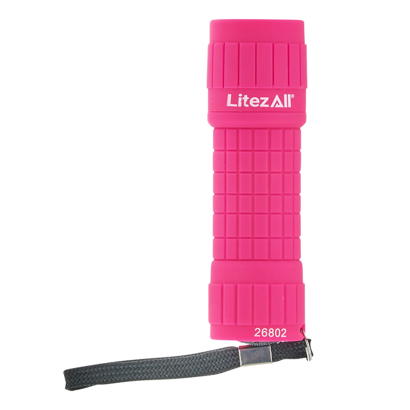 LitezAll Breast Cancer Awareness Combo Flashlight and Keychain Light