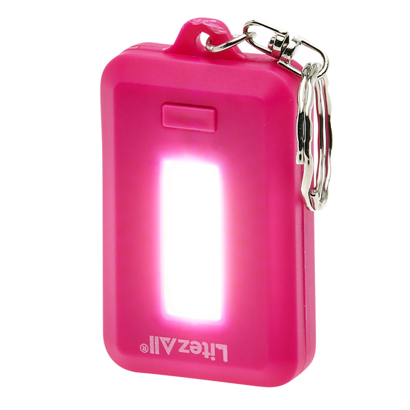 LitezAll Breast Cancer Awareness Combo Flashlight and Keychain Light