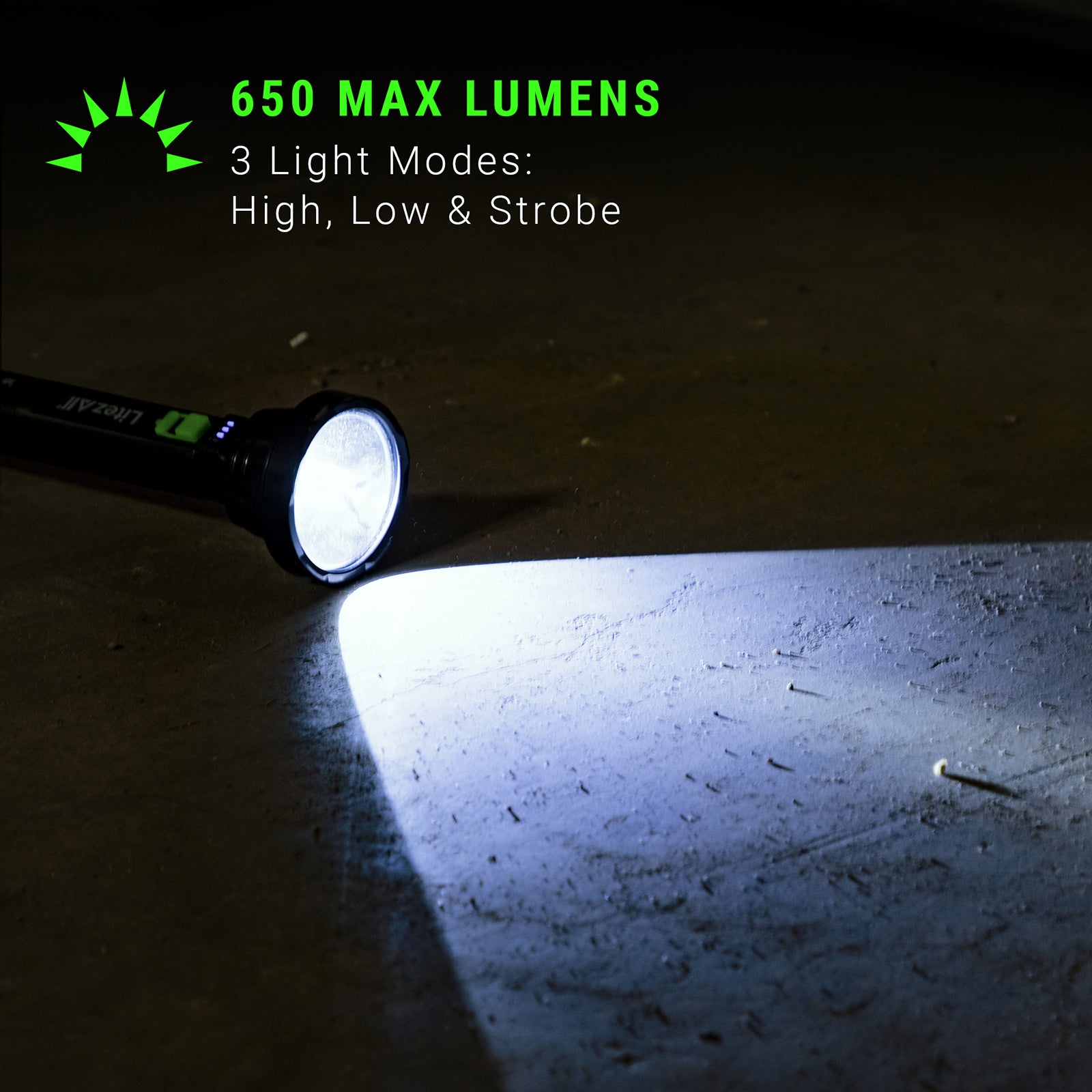 LitezAll® Bigger Better Brighter Rechargeable Flashlight - LitezAll - Flashlights - 3