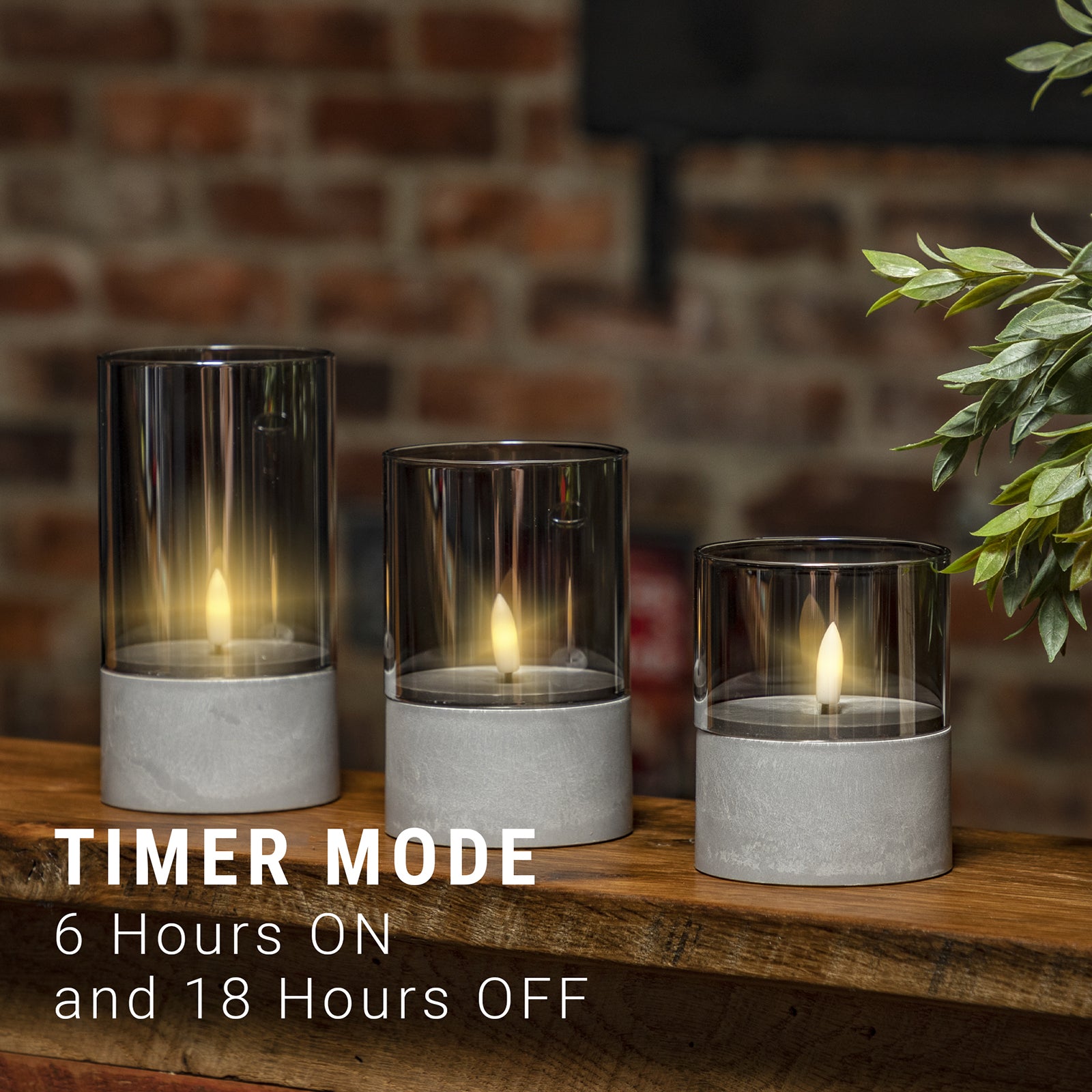 LitezAll® Battery Operated Candle 3 Pack - LitezAll - Home Accents - 5